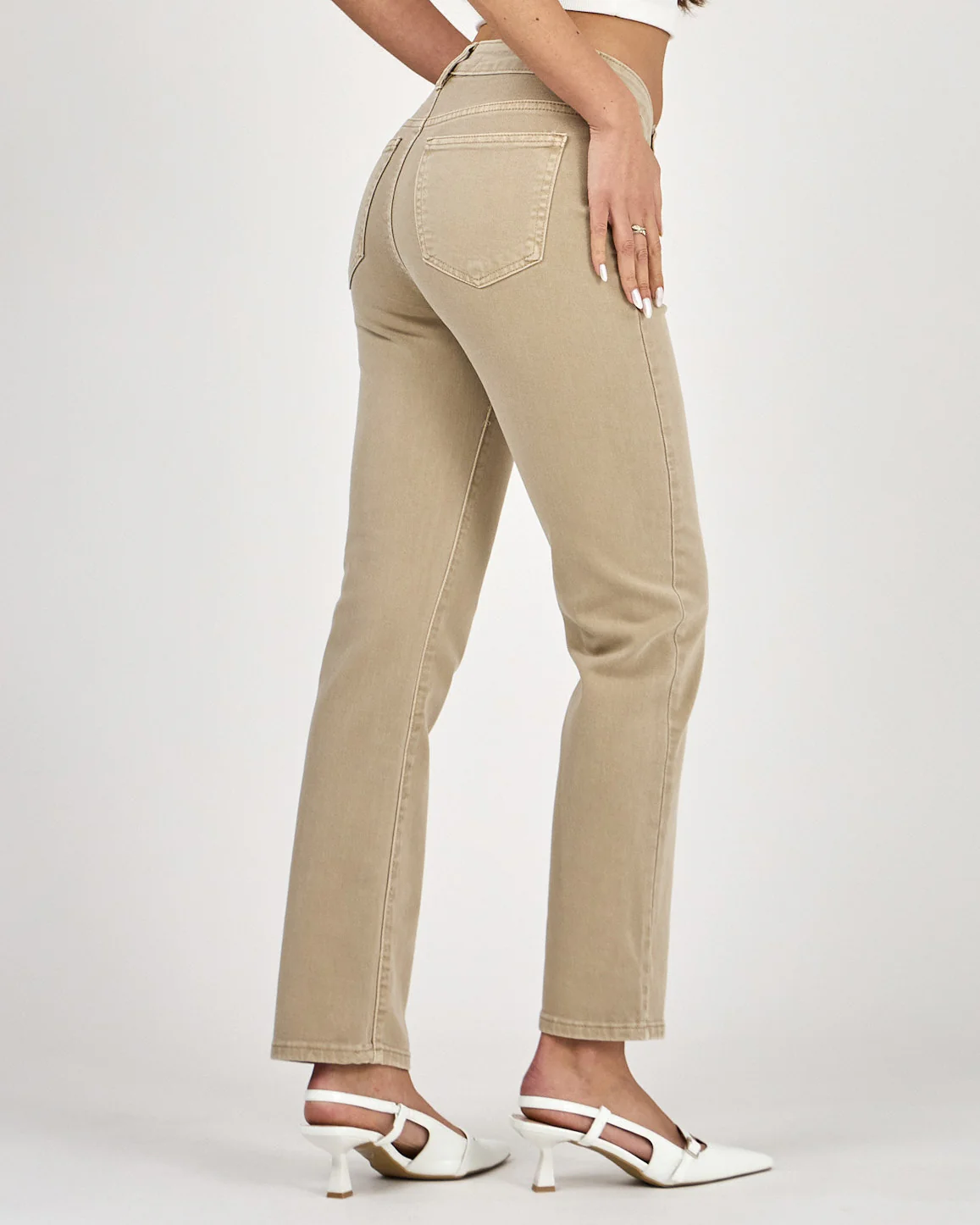 Ana & Lucy | Straight jeans Kim-F Zand - Image 3