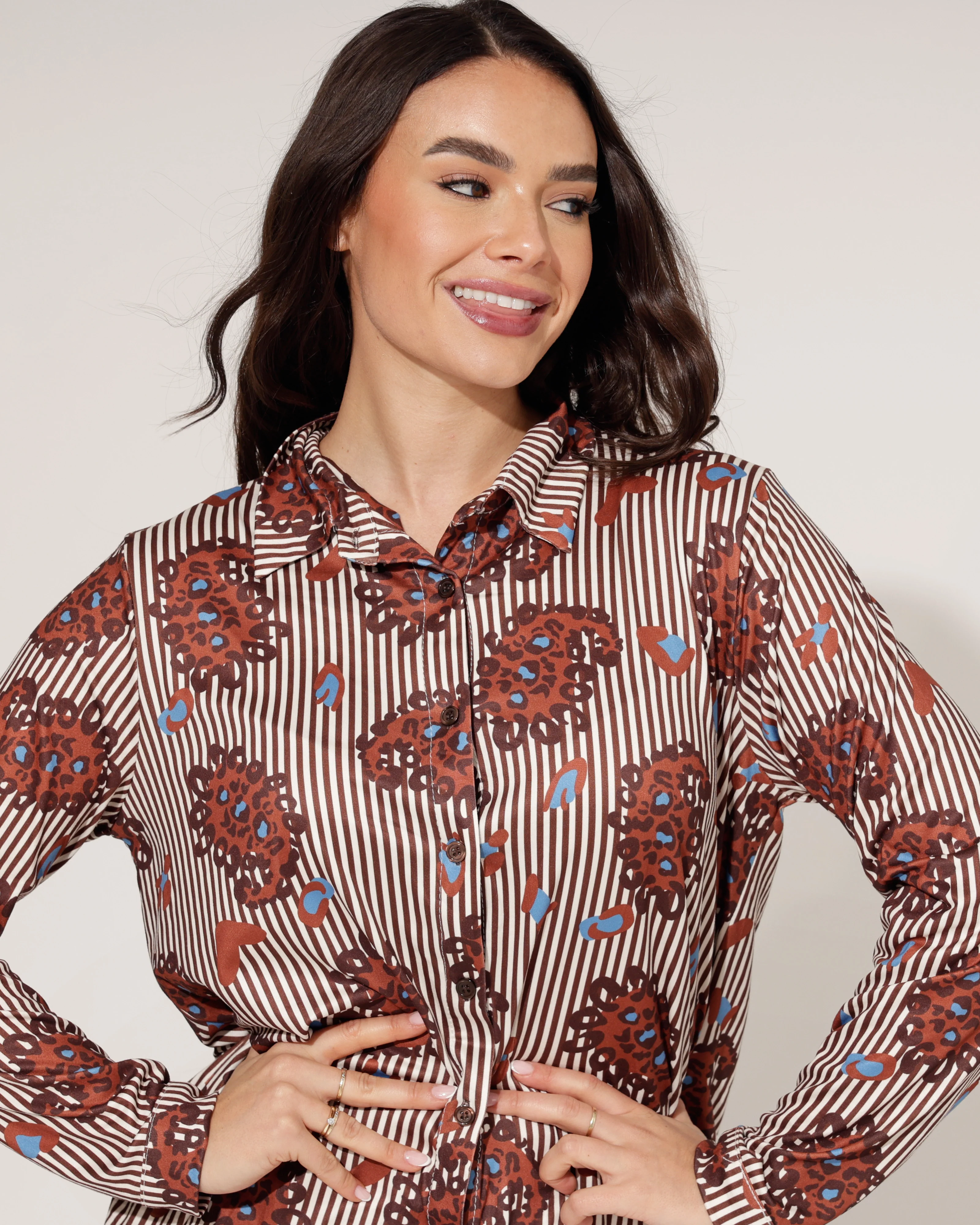 Blouse Belle Bruin - Image 3