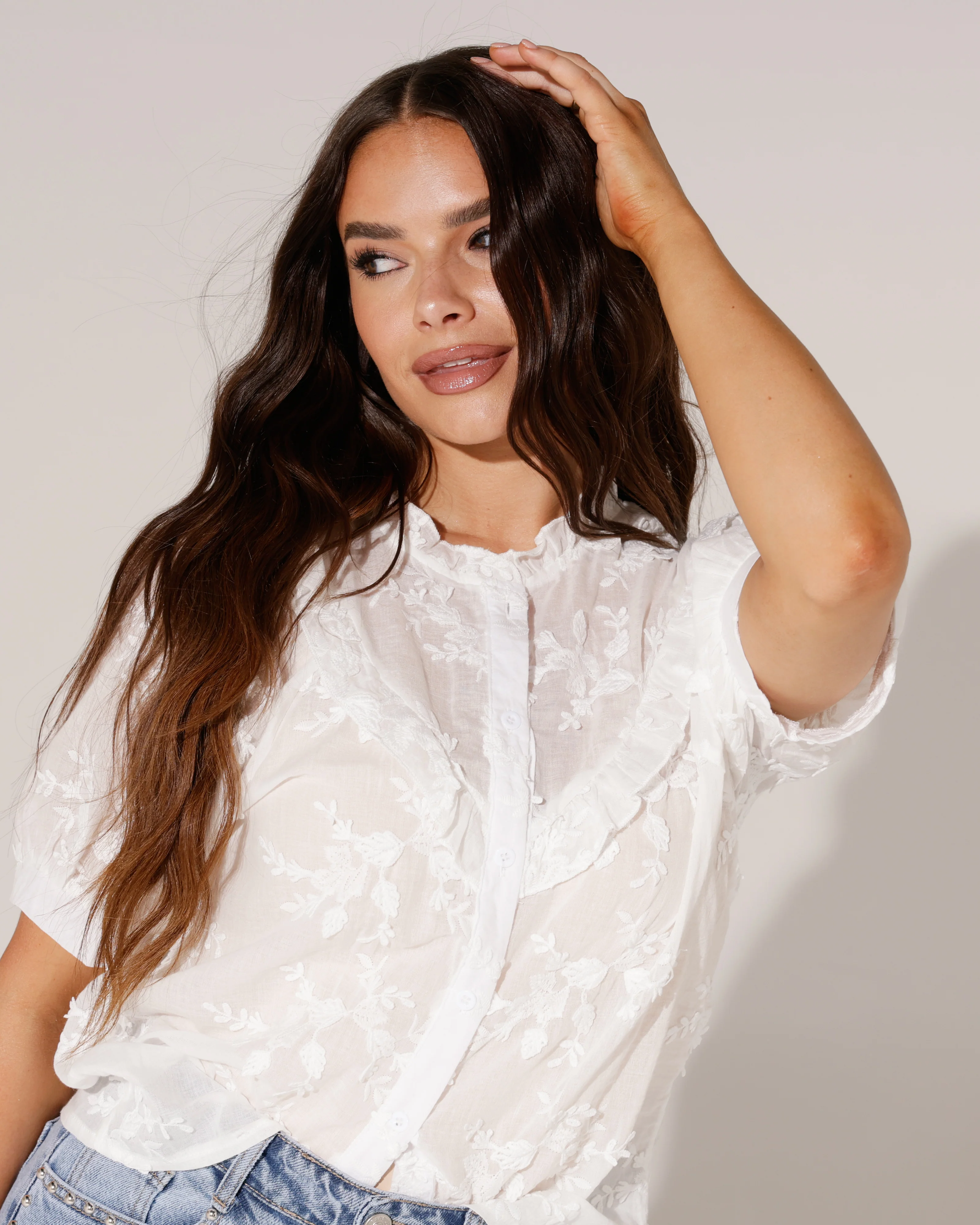Blouse Nela Wit - Image 4