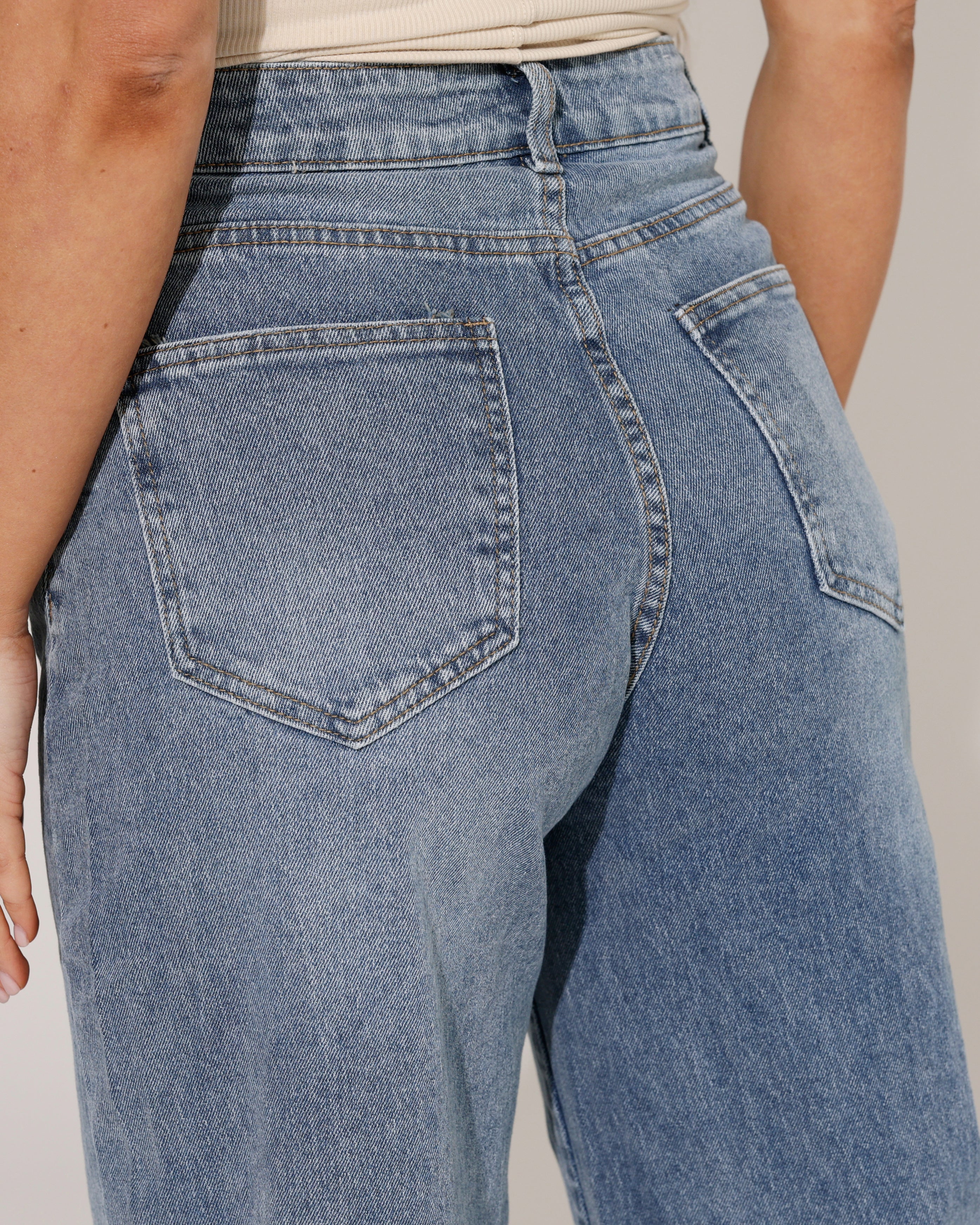 Folyrose | Barrel jeans Rosin Blauw - Image 3