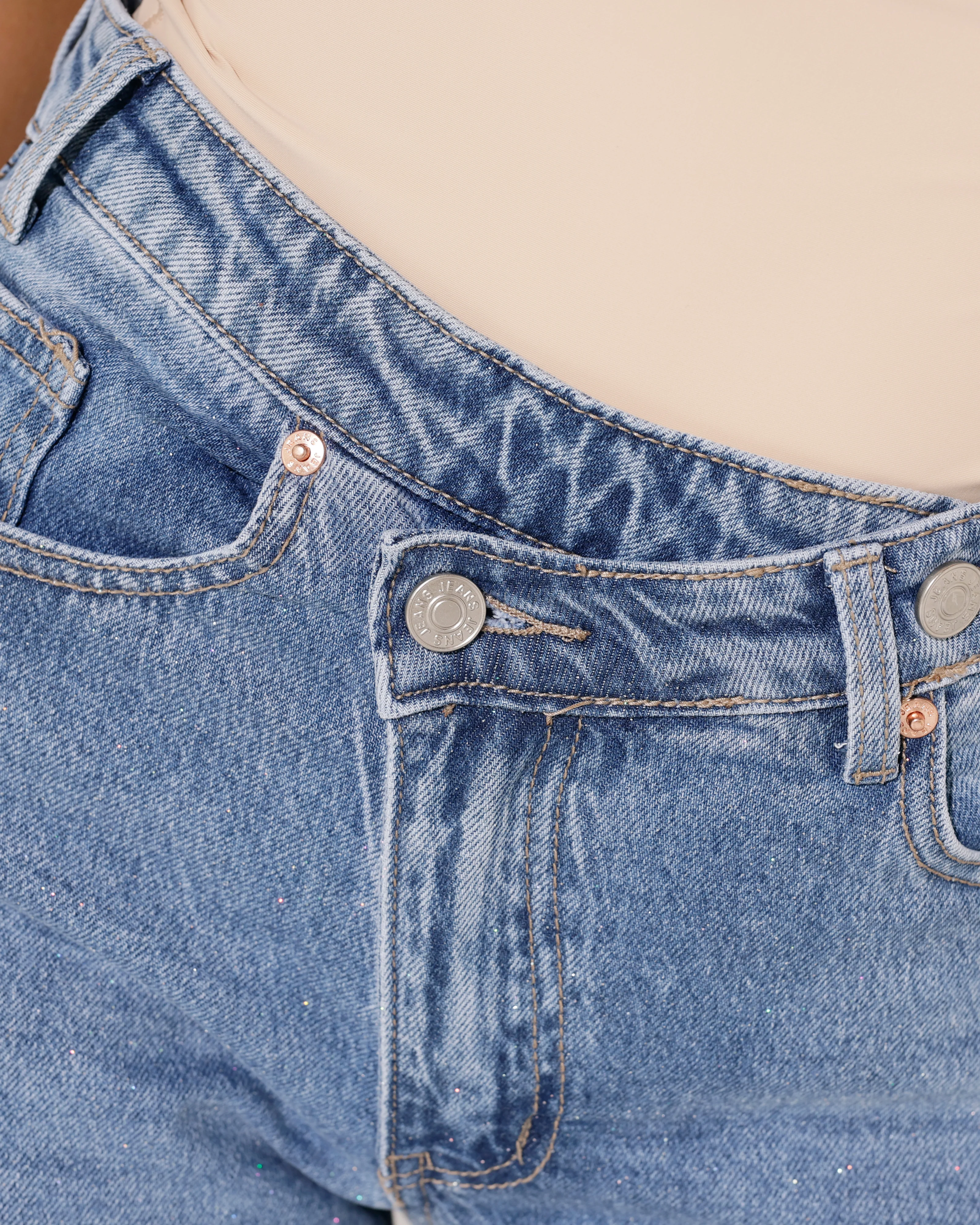 Folyrose | Wide leg jeans Nena Blauw - Image 4