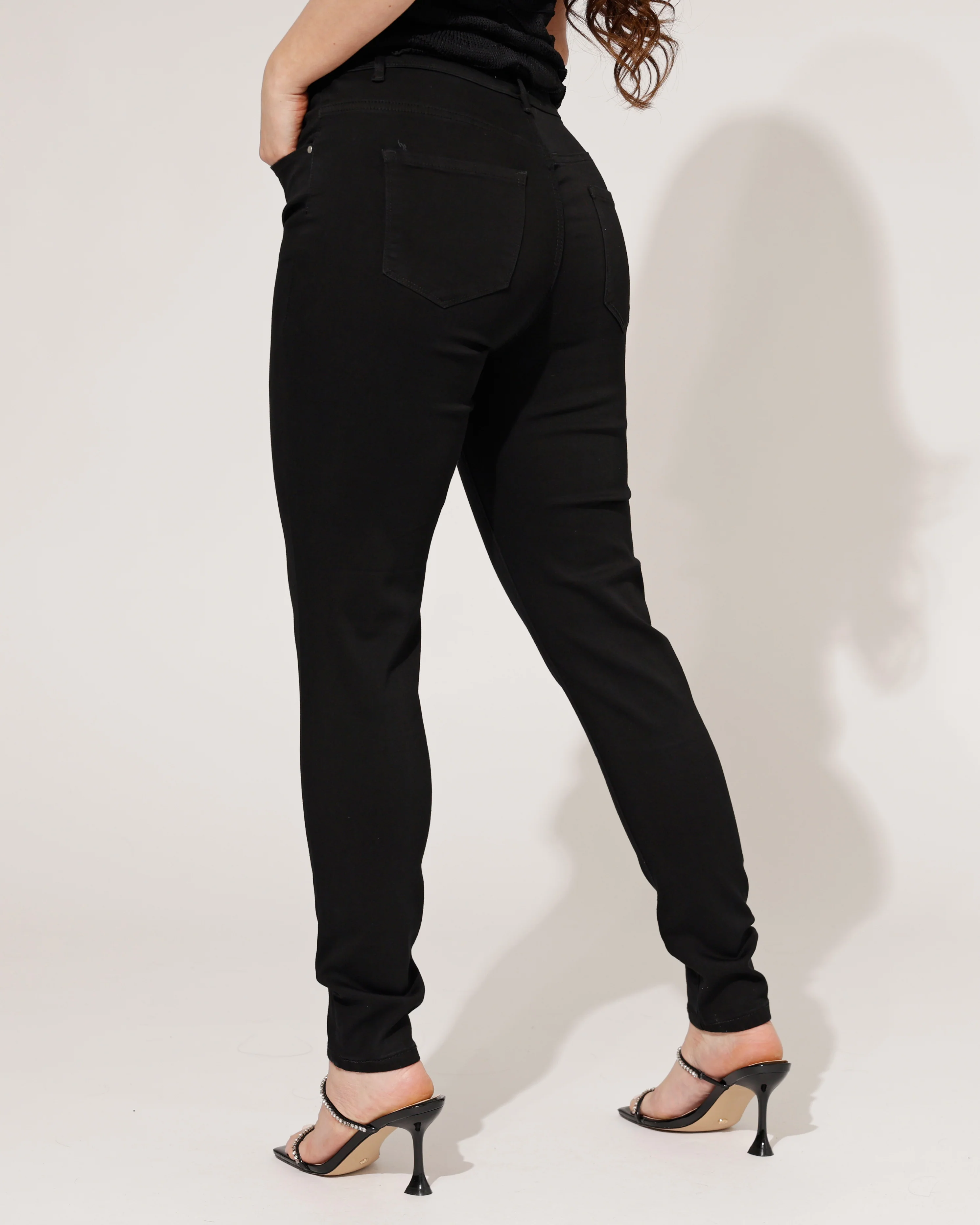 Goodies | Skinny jeans Lou-1 Zwart - Image 3