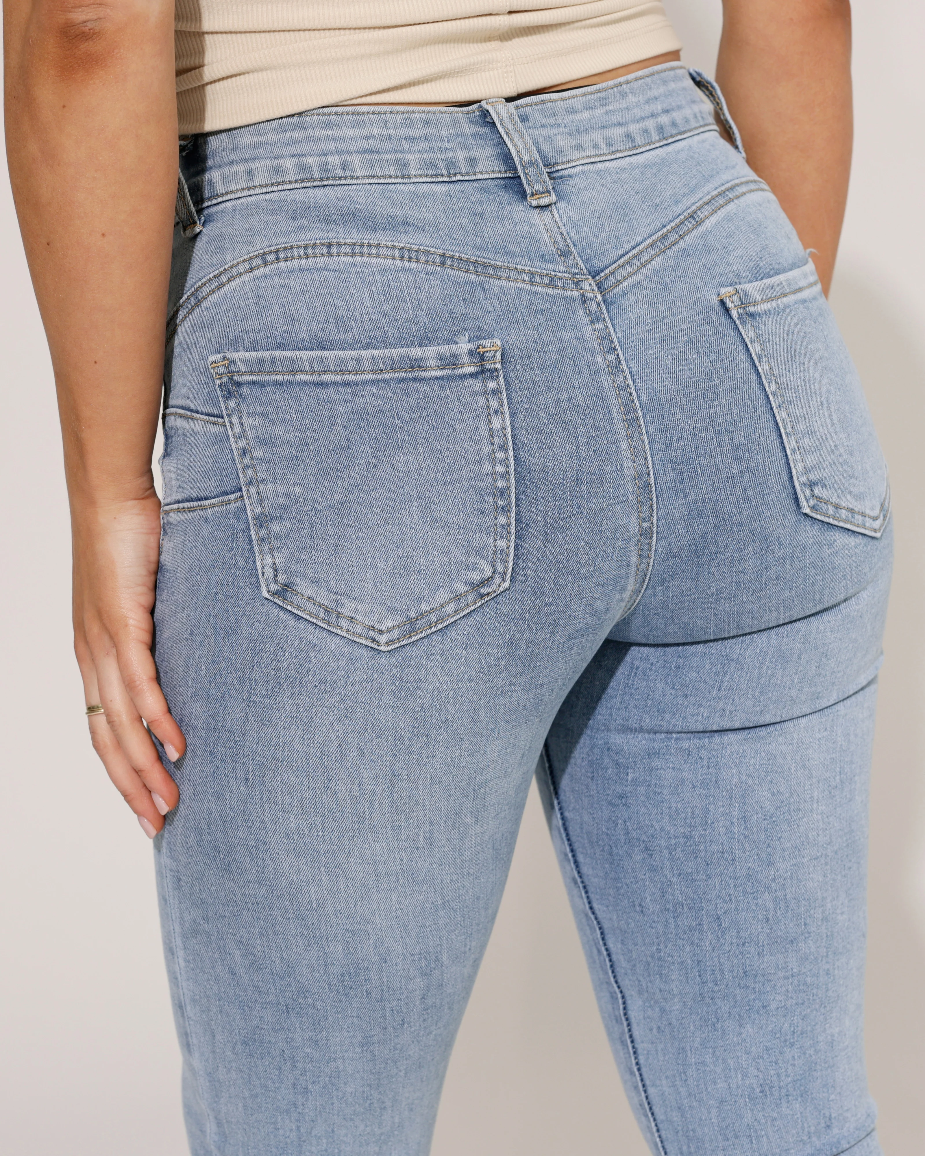 Goodies | Skinny jeans Noe Blauw - Image 4