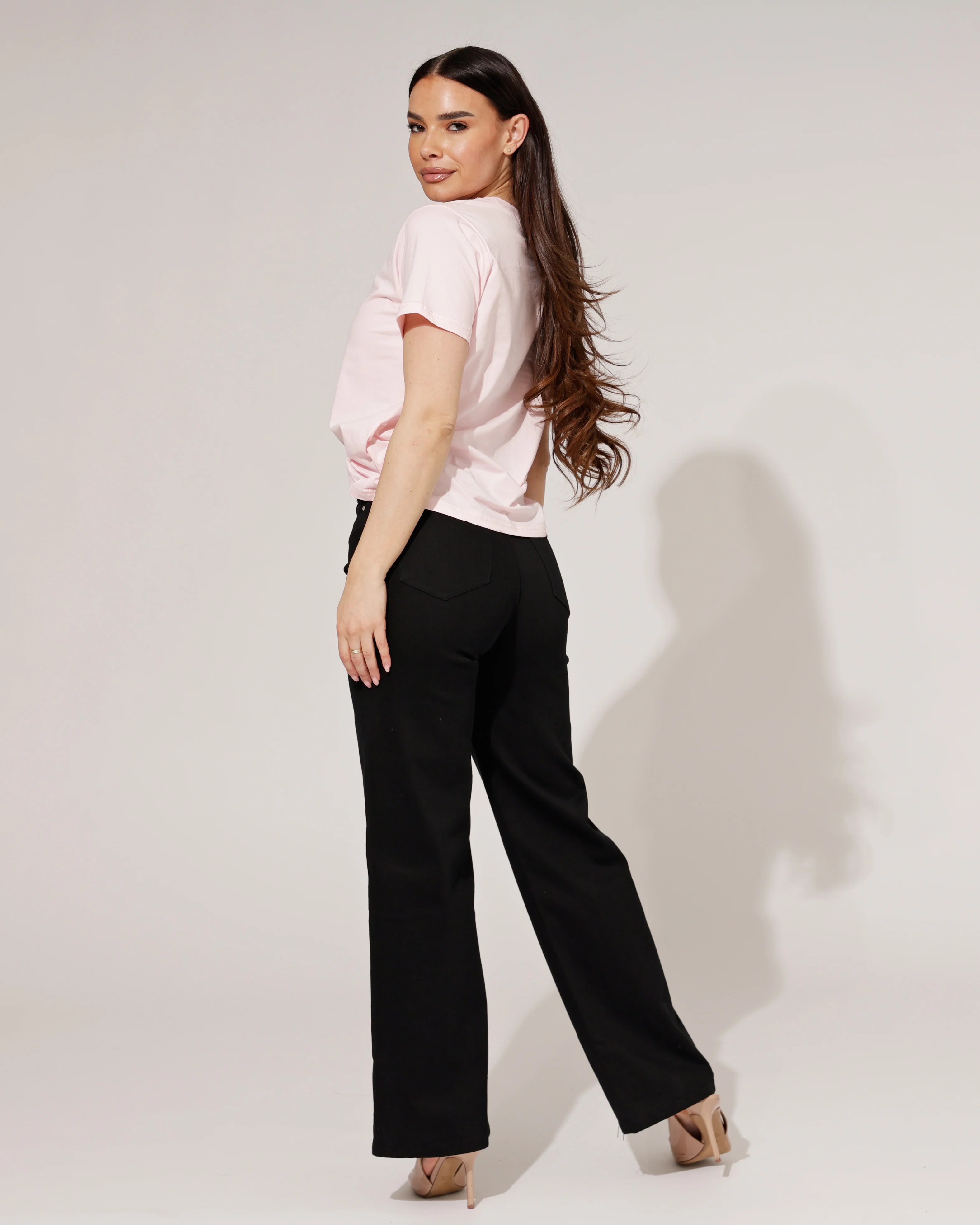 Goodies | Wide leg jeans Es-1 Zwart - Image 3