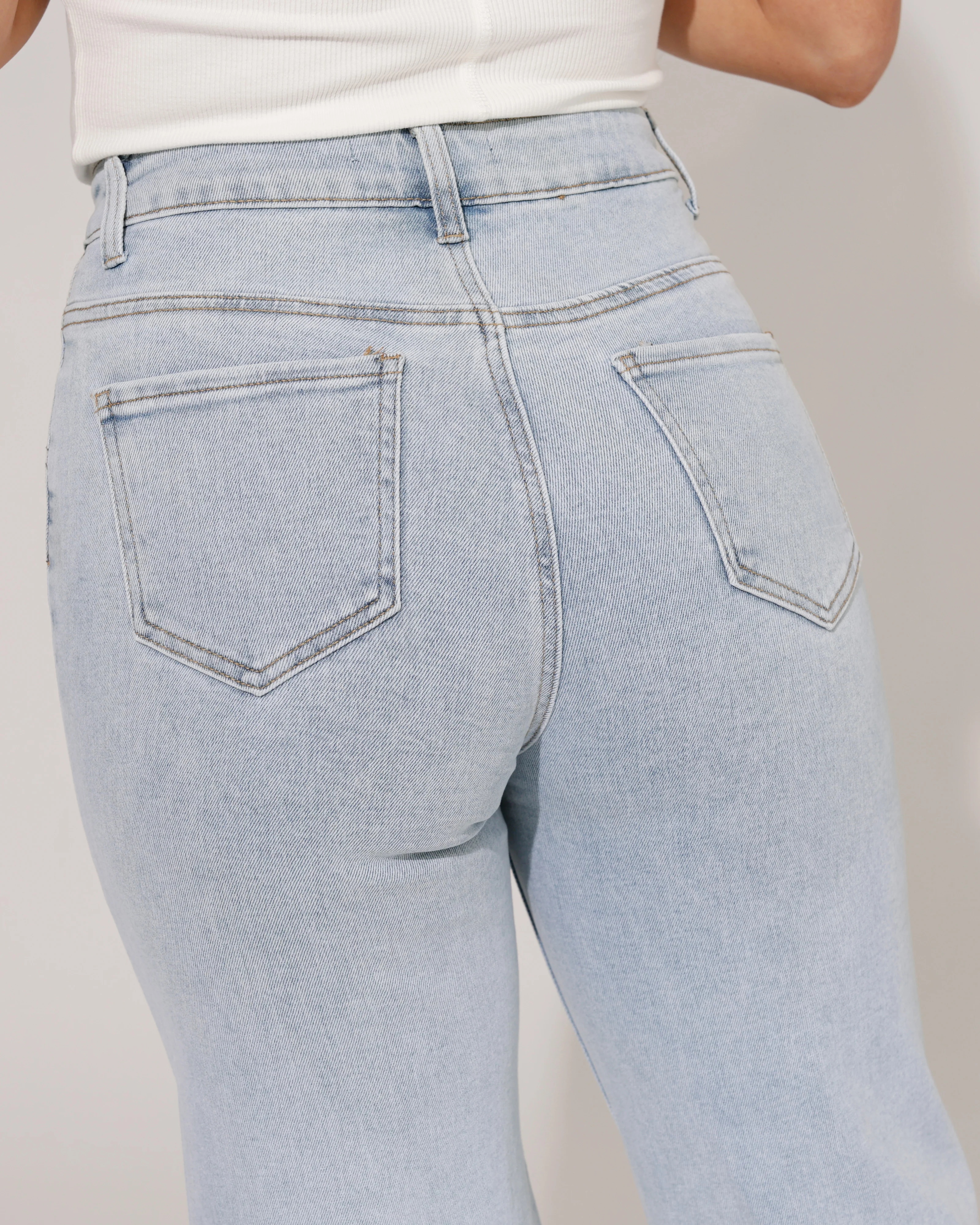 Goodies | Wide leg jeans Nancy Lichtblauw - Image 5