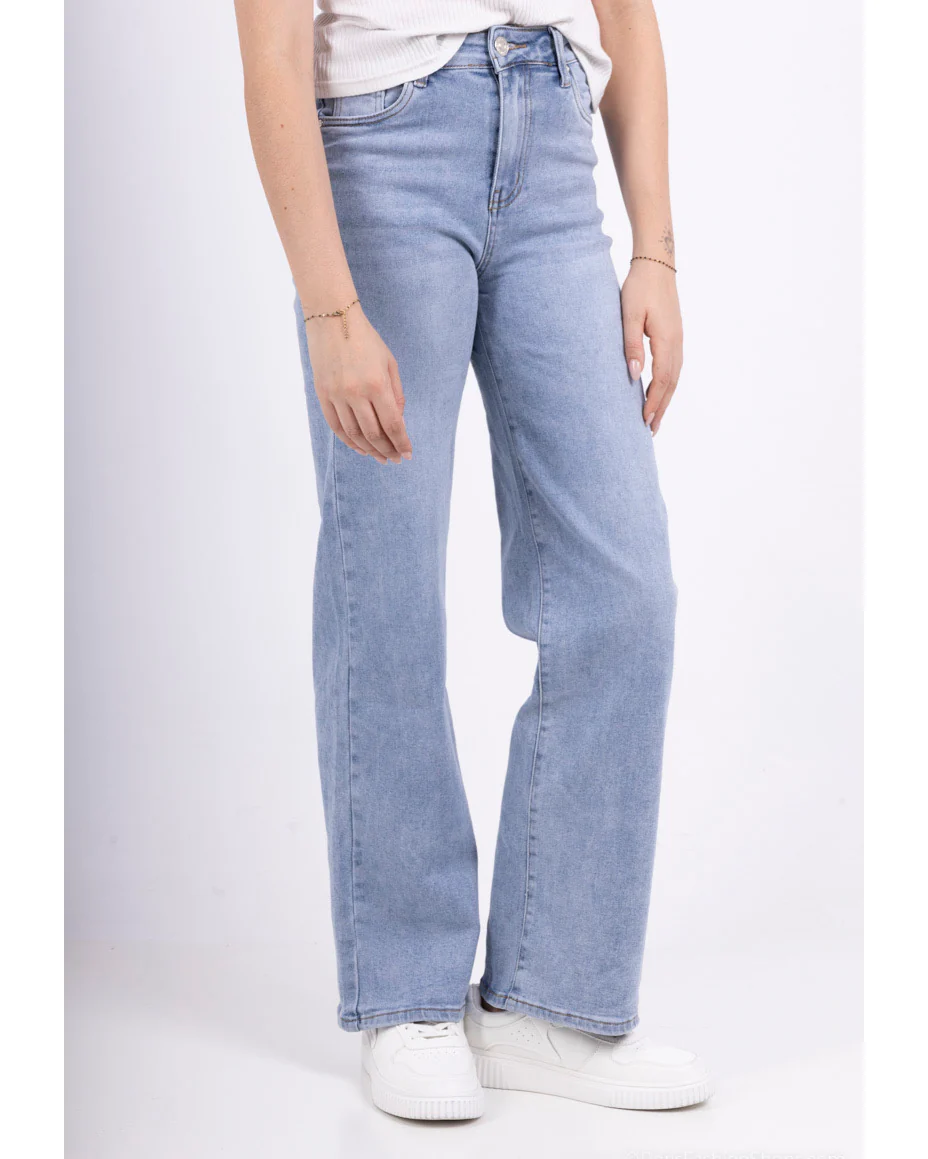 Goodies | Wide leg jeans Sienna Blauw - Image 3