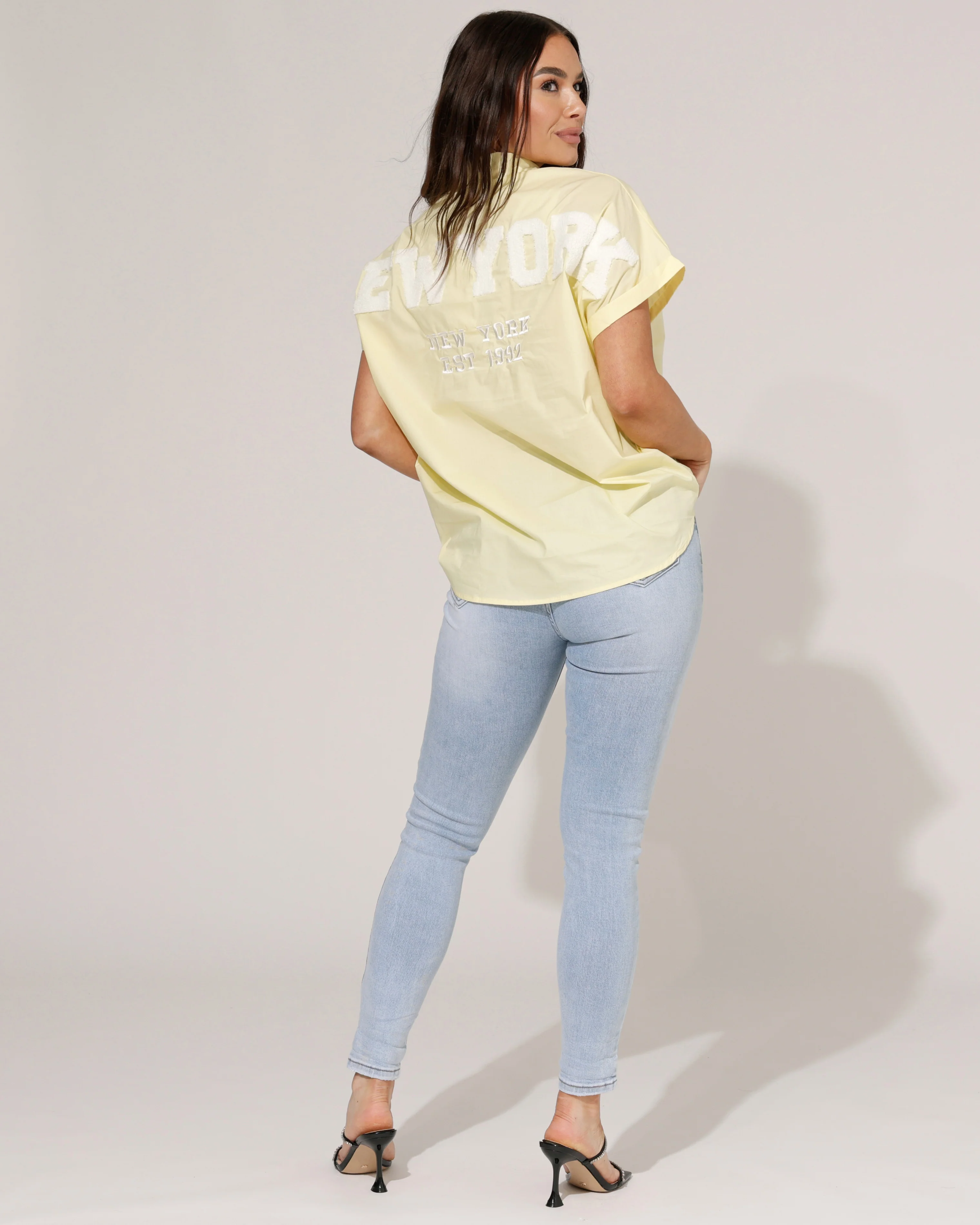 Hello Miss | Skinny jeans Levie-2 Blauw - Image 3