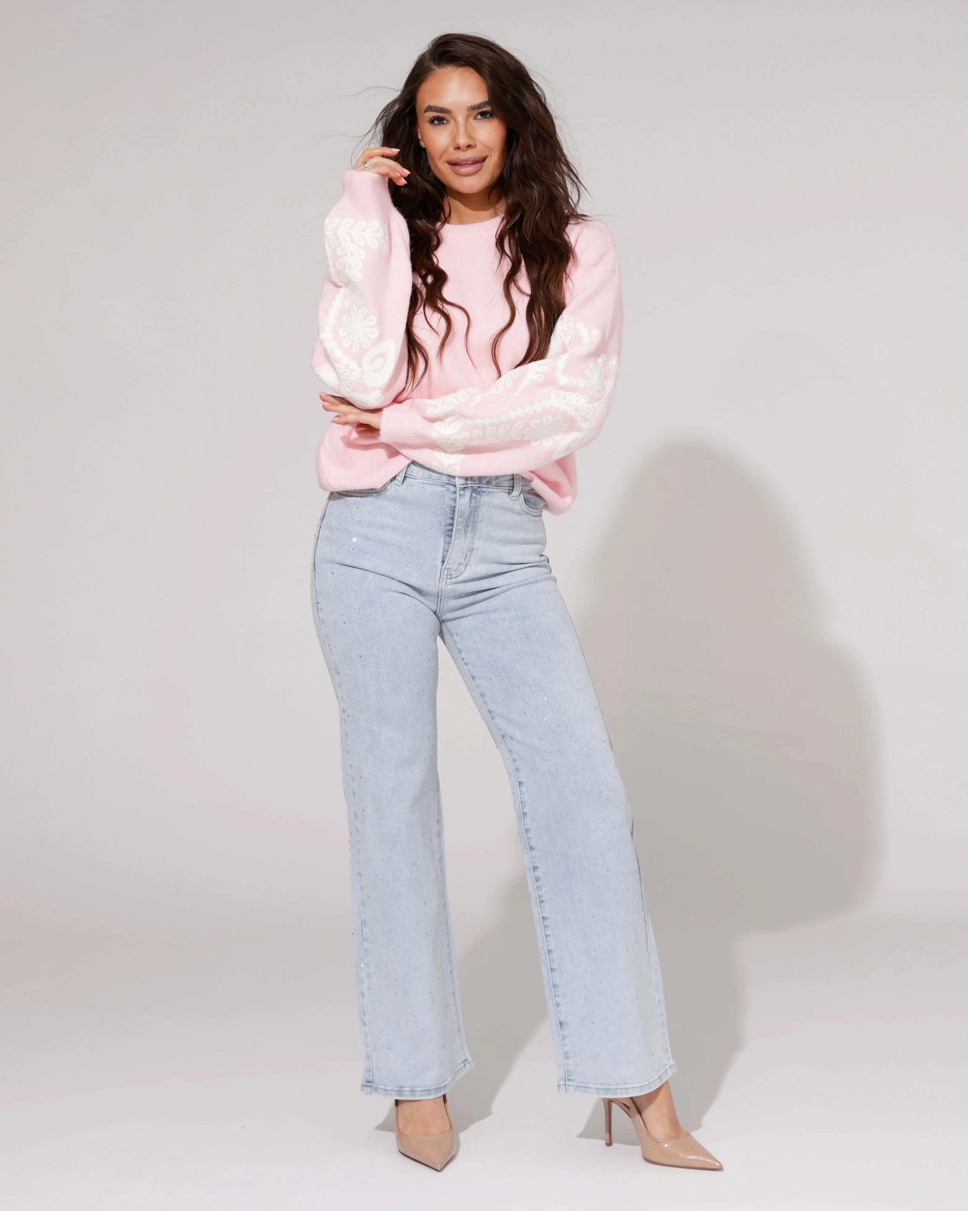 Hello Miss | Wide leg jeans Sharon Lichtblauw - Image 2