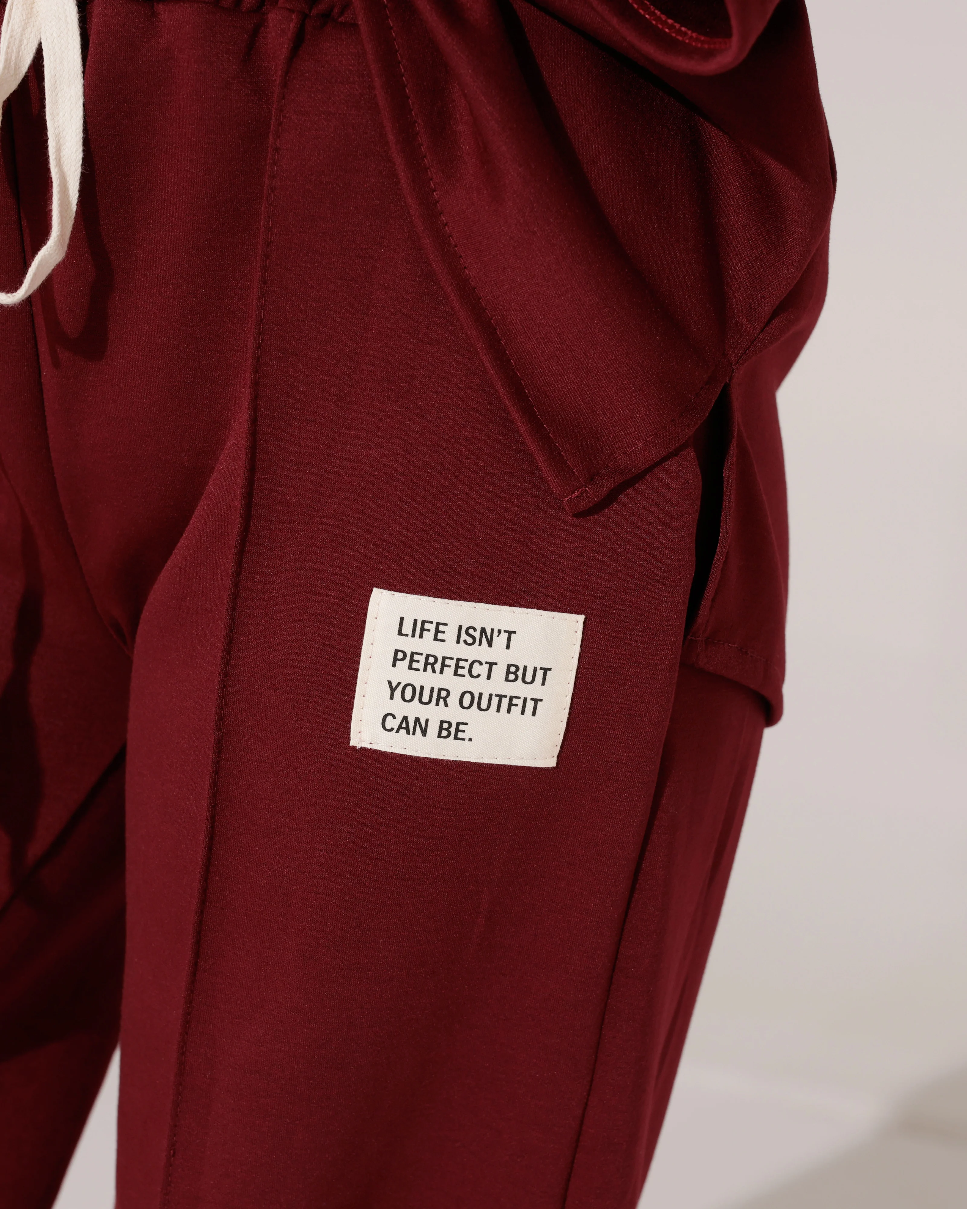 Huispak korte mouwen beige label isn't Perfect Bordeaux - Image 6