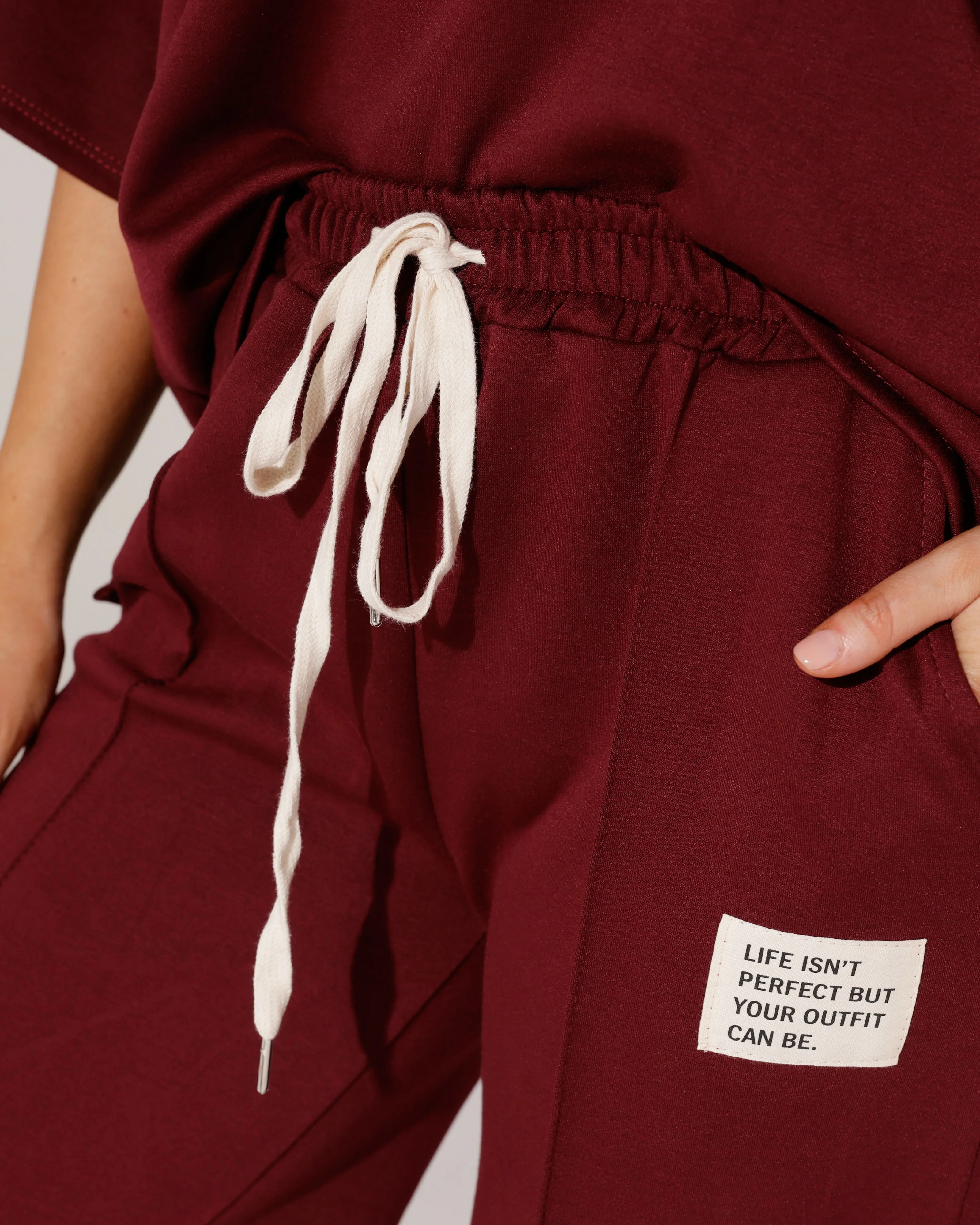 Huispak korte mouwen beige label isn't Perfect Bordeaux - Image 7