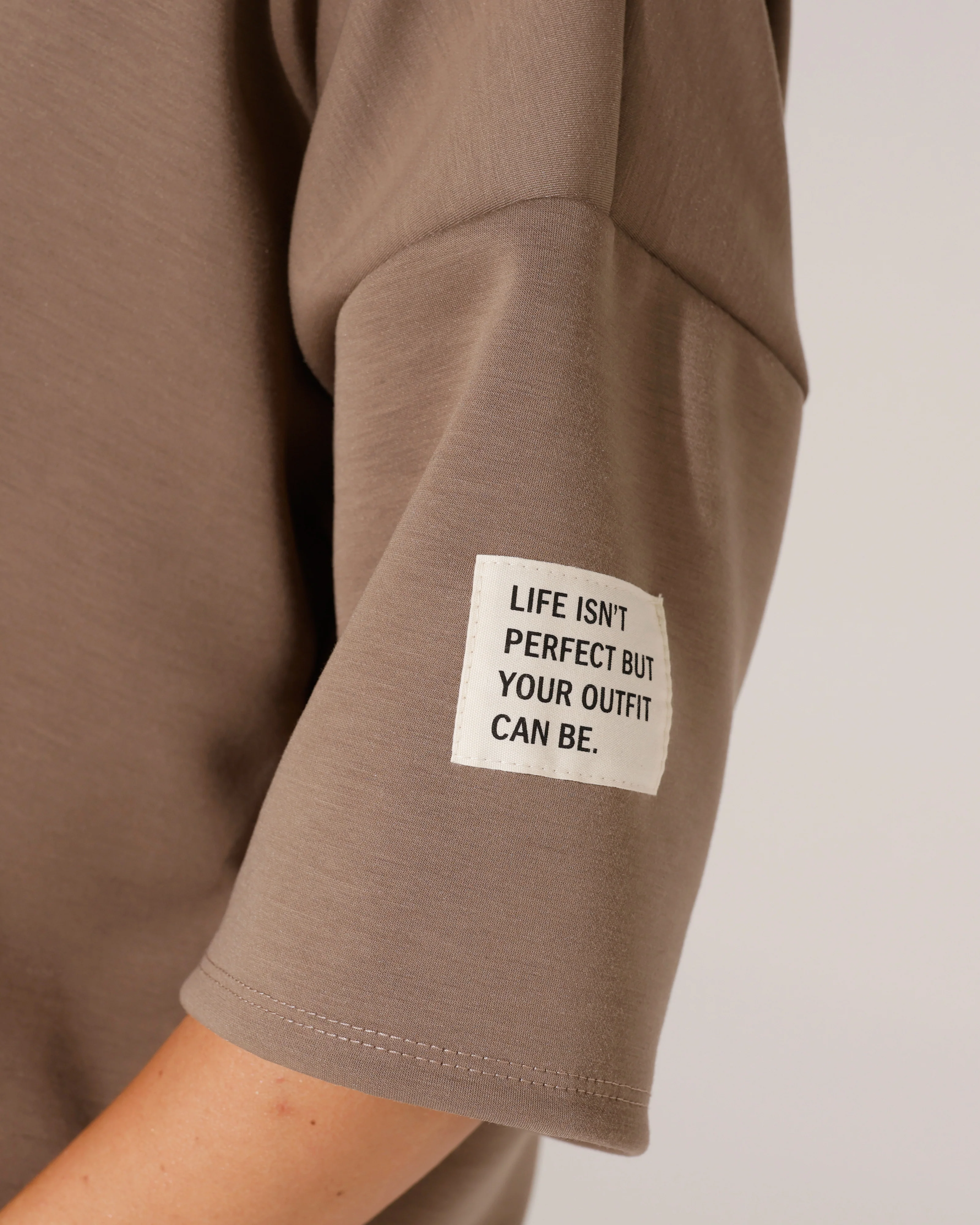 Huispak korte mouwen beige label isn't Perfect Taupe - Image 5