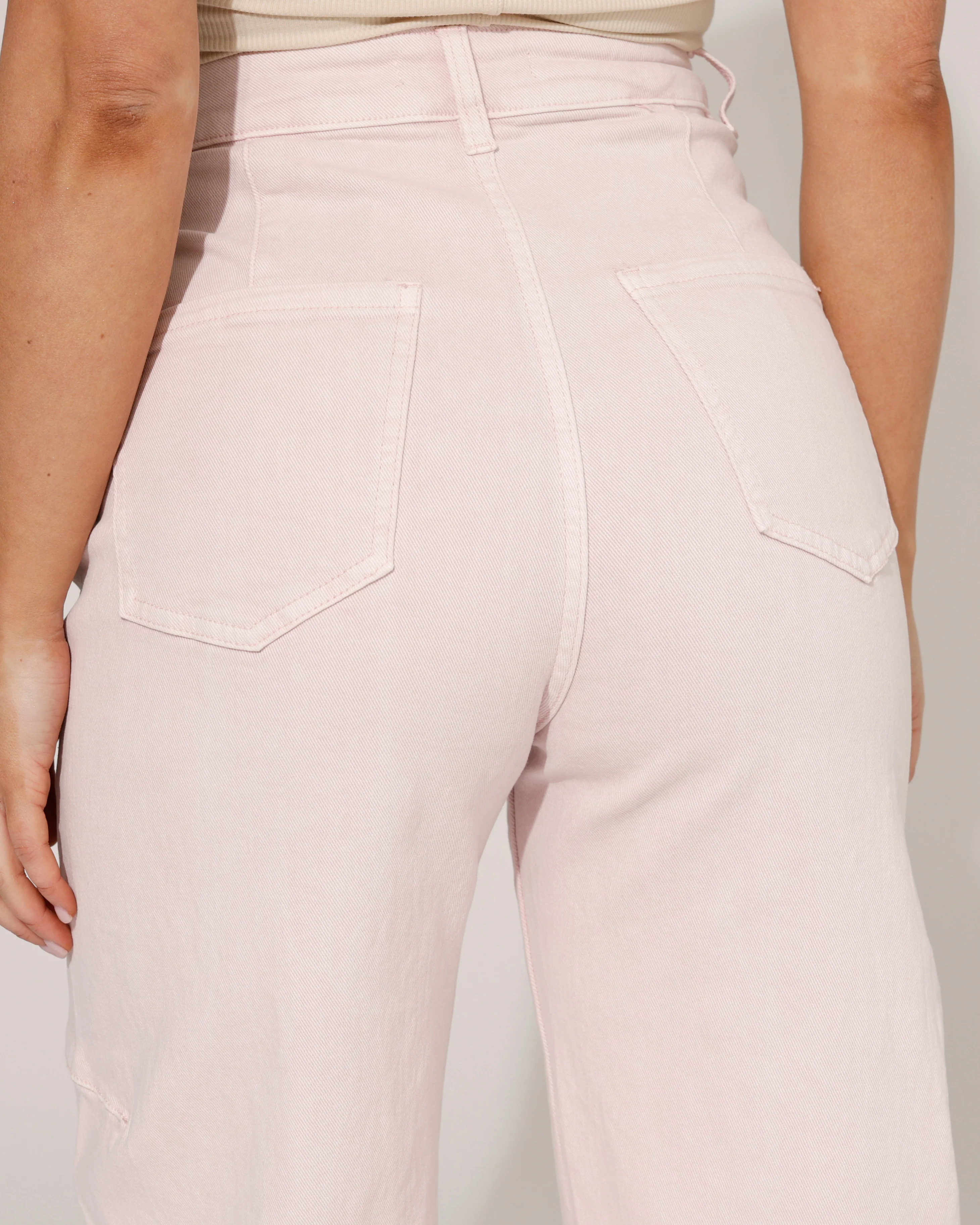 Jewelly | Barrel jeans Jones-7 Lichtroze - Image 6