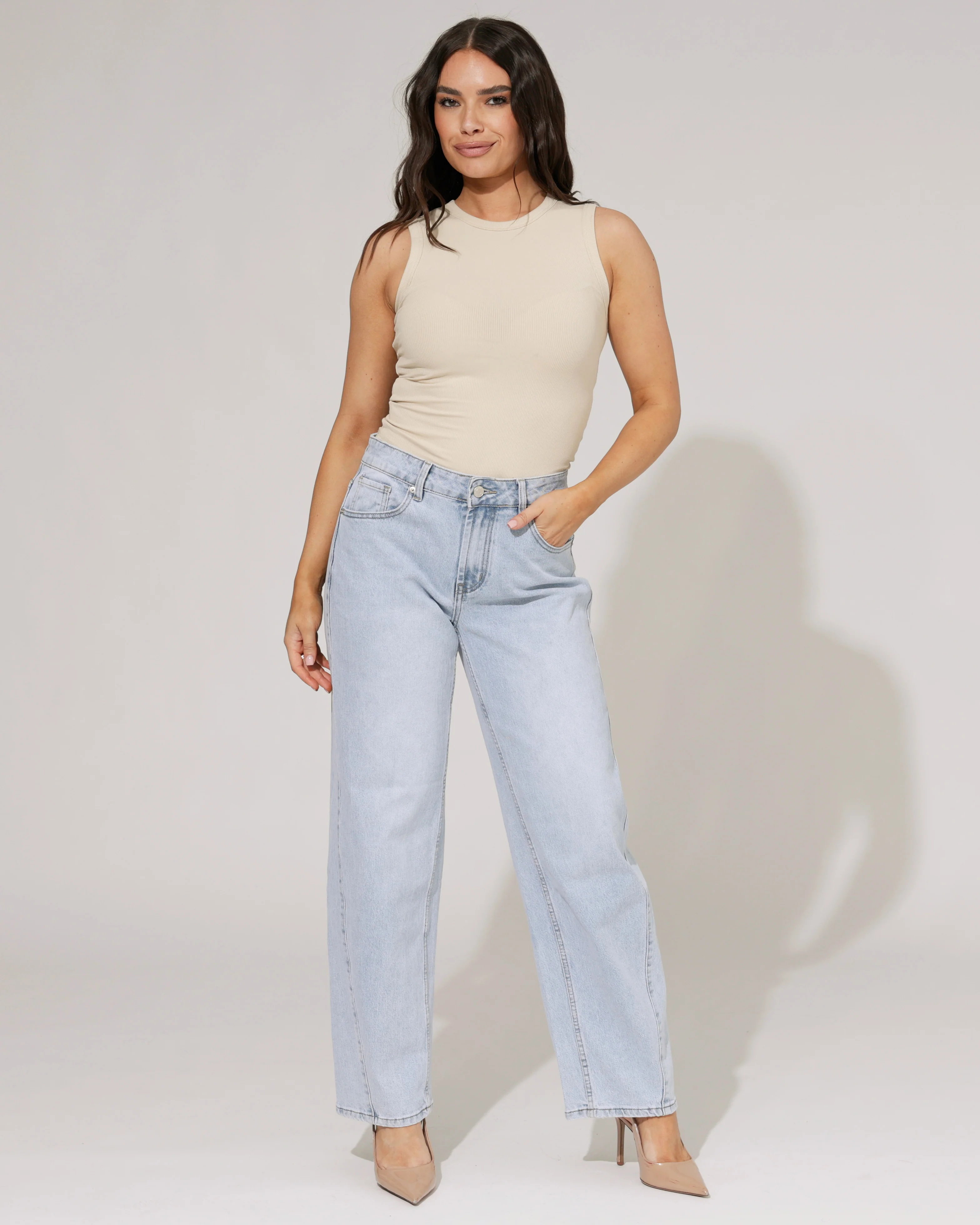 Laulia | Barrel jeans Babs Blauw - Image 3