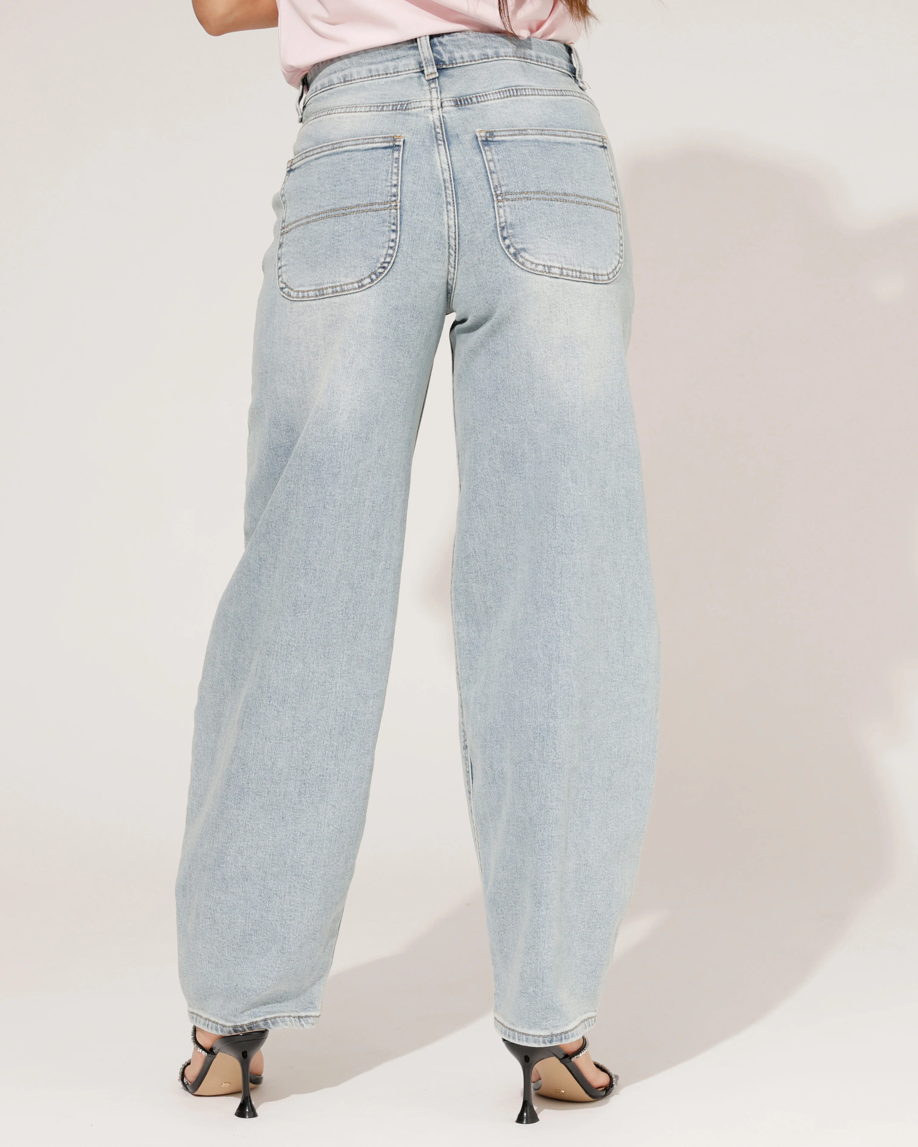 Laulia | Barrel jeans Ziva Blauw - Image 3