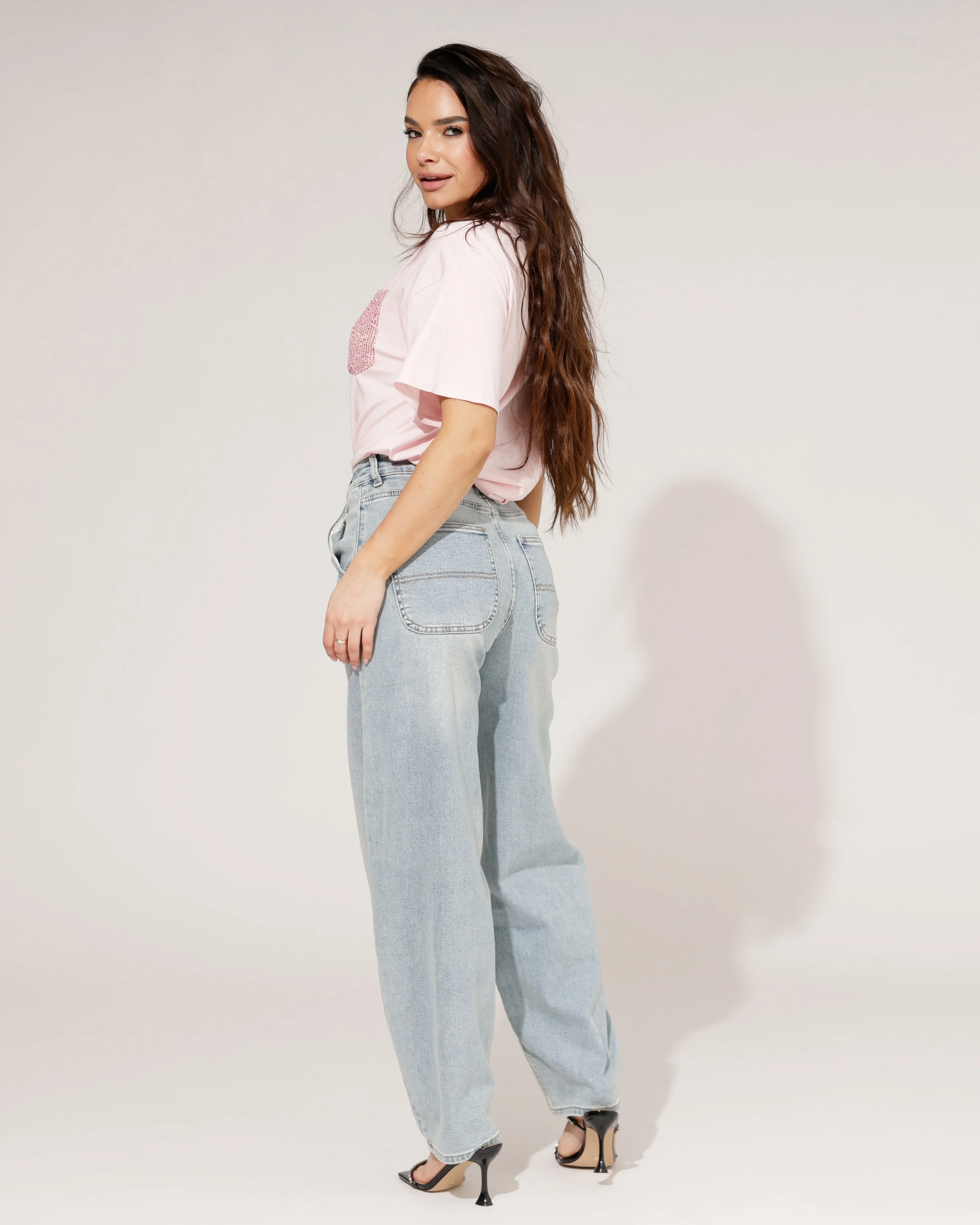 Laulia | Barrel jeans Ziva Blauw - Image 4