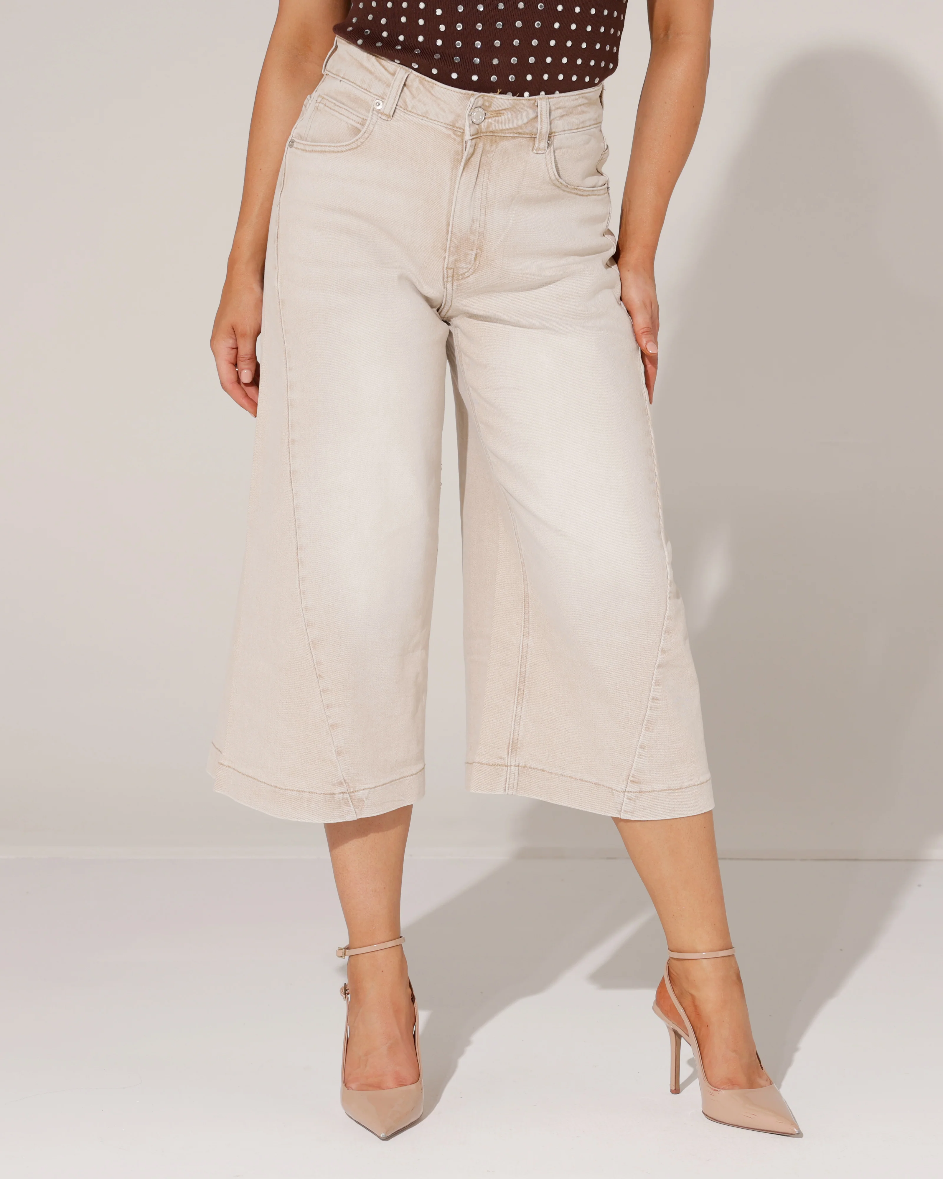 Laulia | Bermuda Mayke Beige - Image 3
