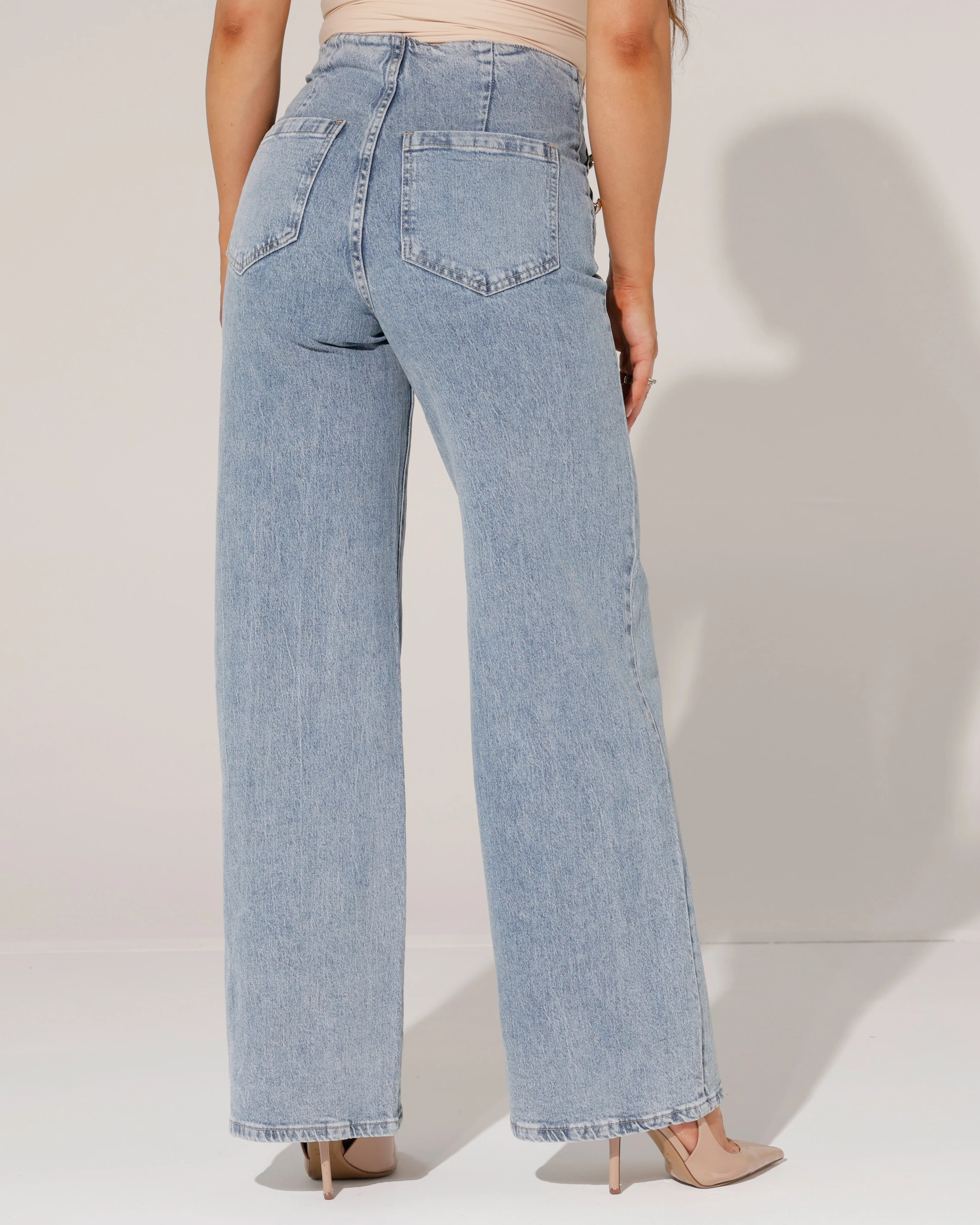 Laulia | Wide leg jeans Jolice Lichtblauw - Image 3