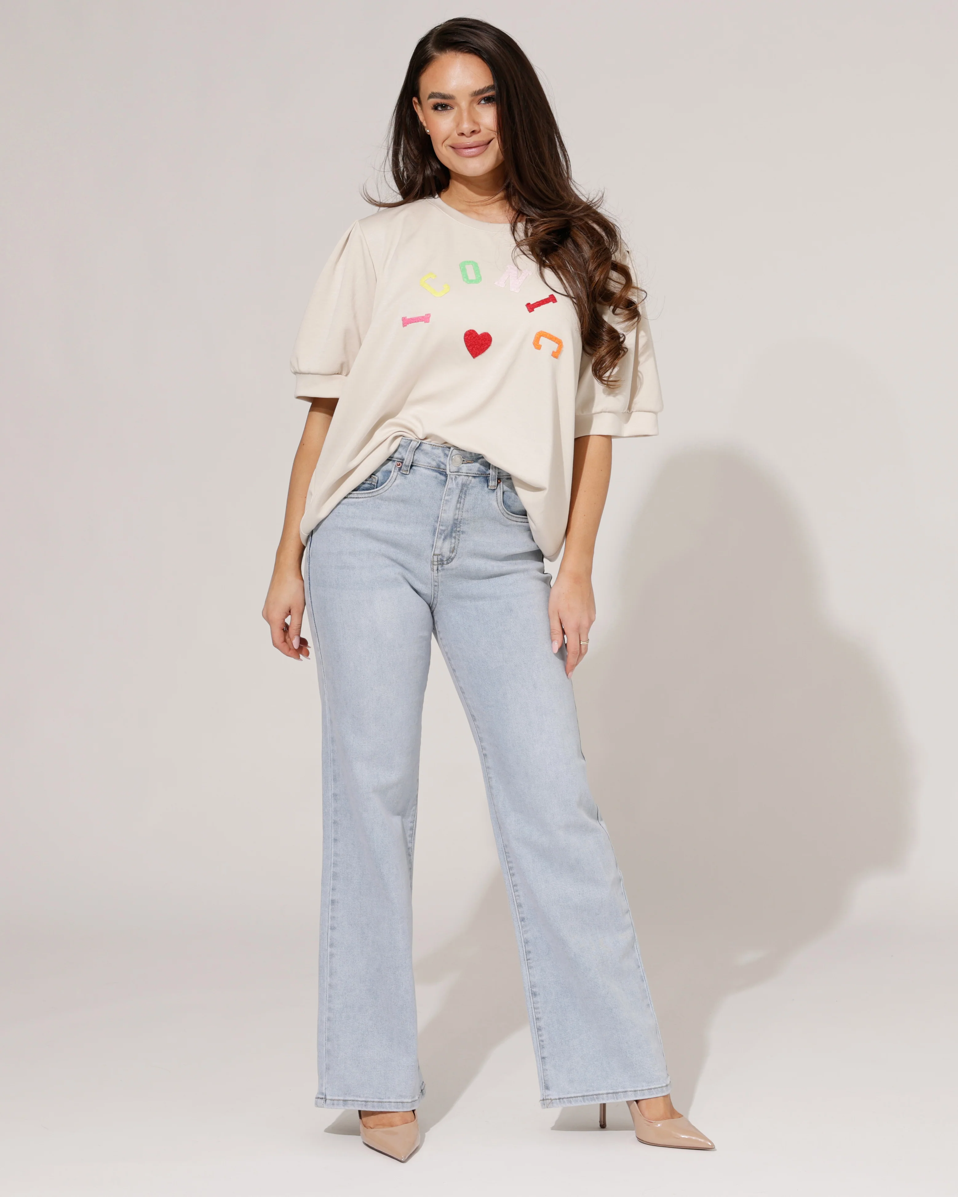 Norfy | Straight jeans Yill-1 Blauw