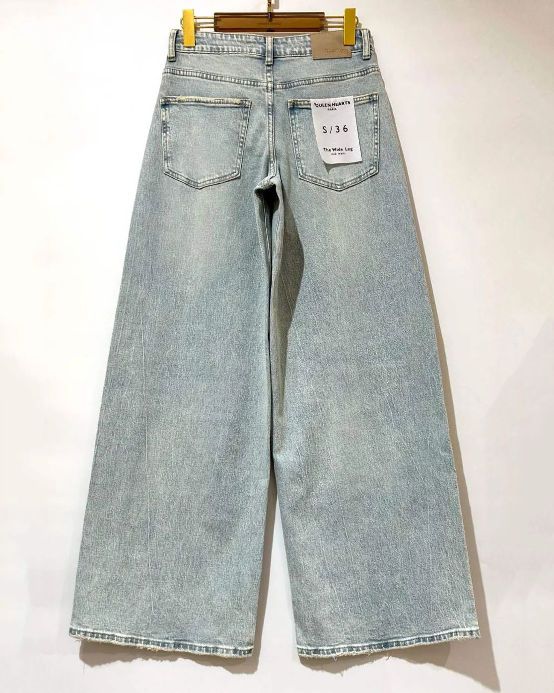 Queen Hearts | Wide leg jeans Joanna-1 Blauw - Image 2