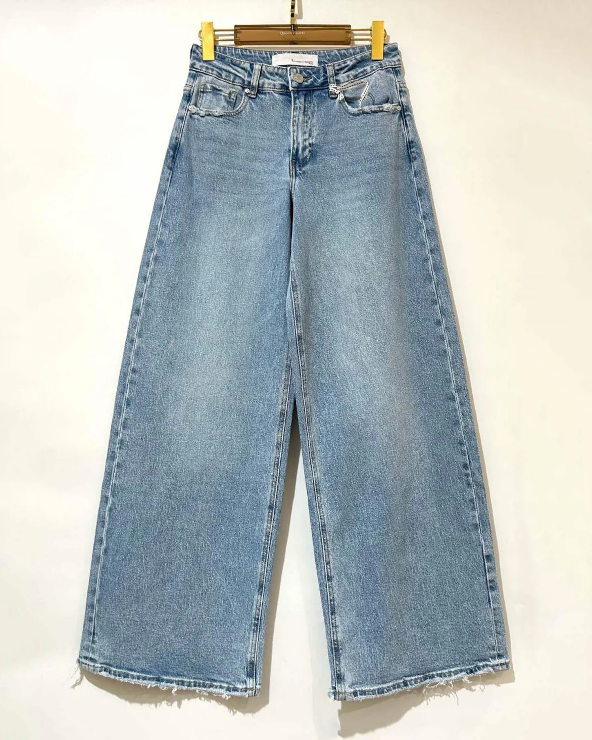 Queen Hearts | Wide leg jeans Joanna Blauw