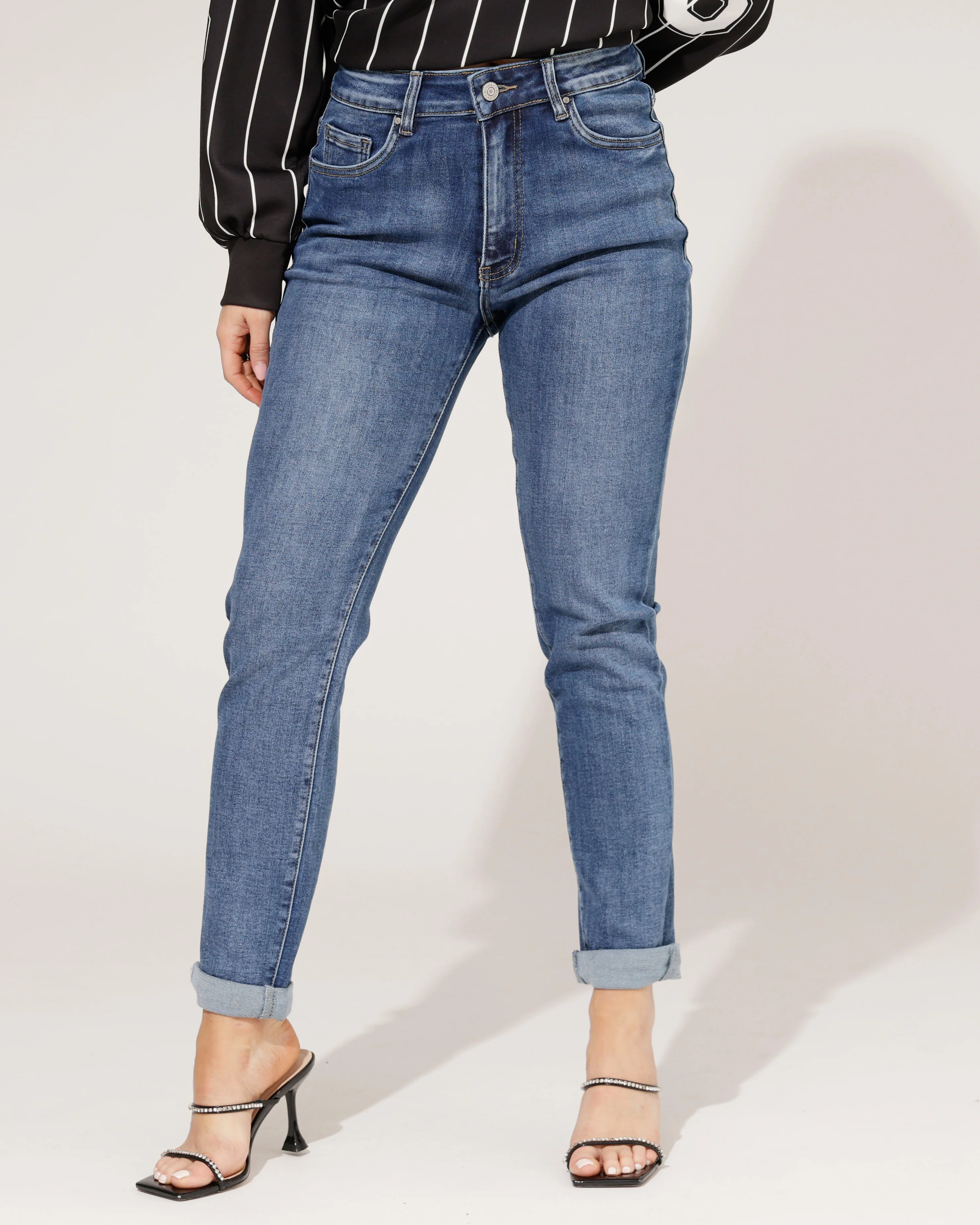 Redseventy | Regular jeans Cindy-18 Blauw