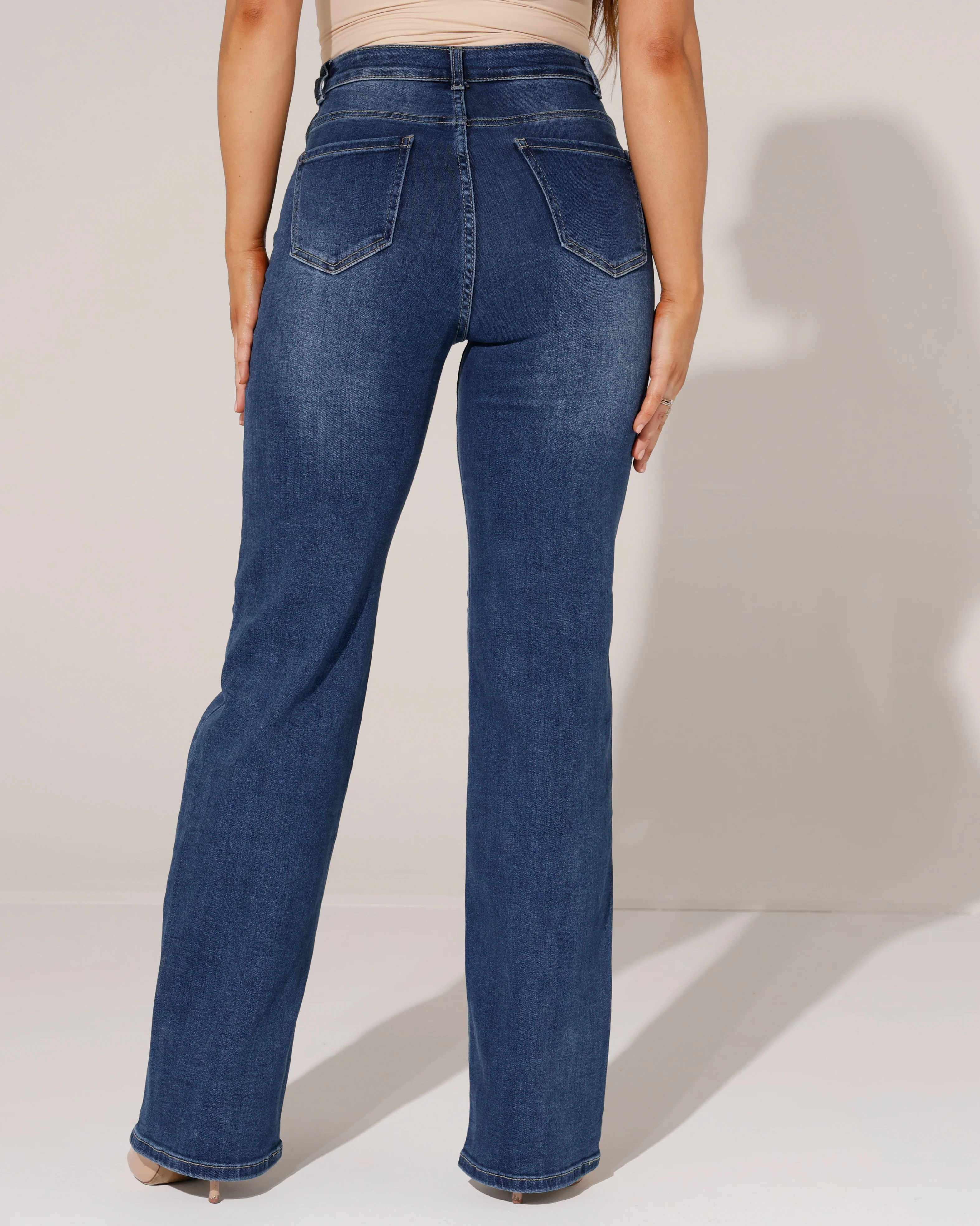 Redseventy | Wide leg jeans Reza-14 Blauw - Image 5