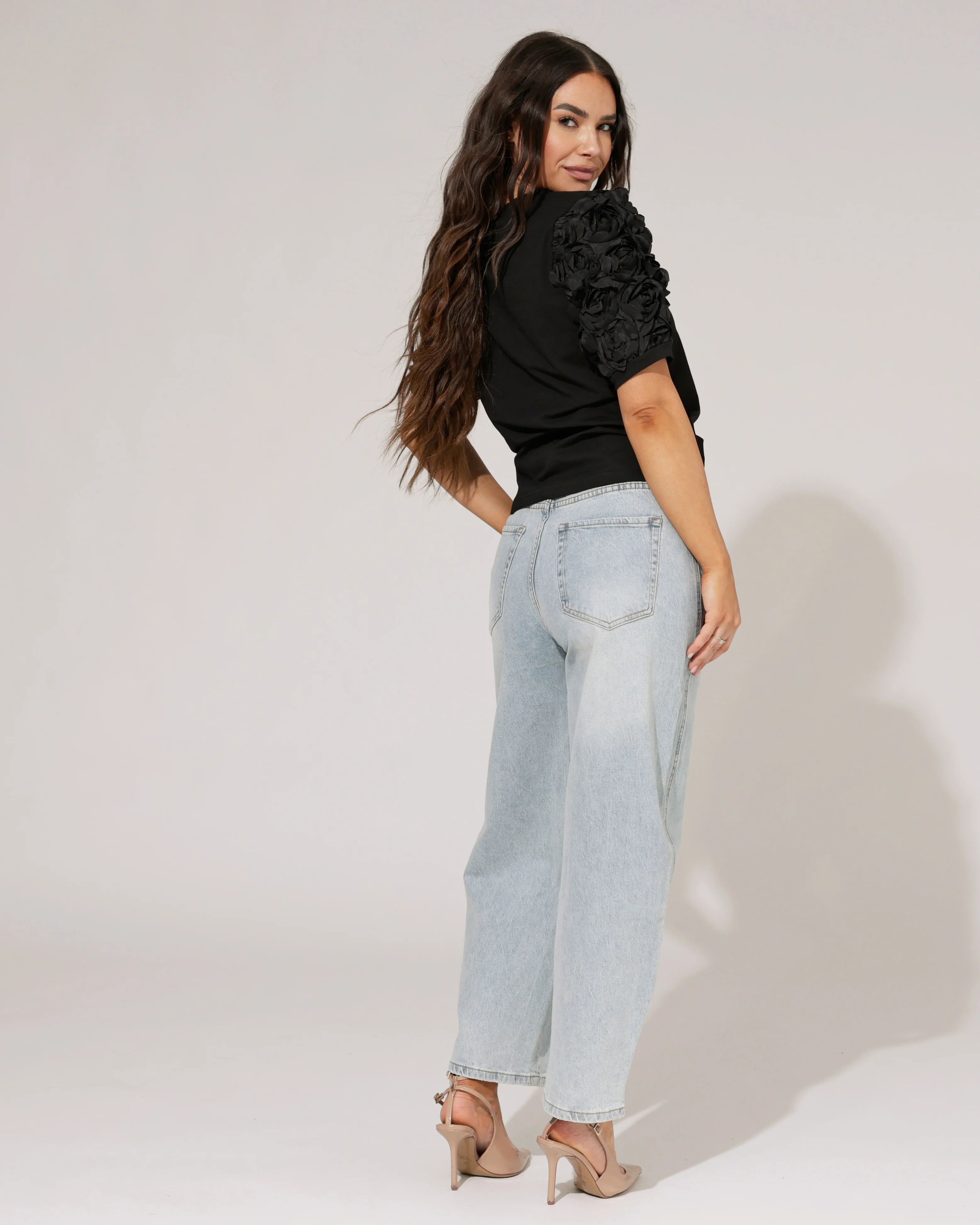 VS Miss | Barrel jeans Lena Blauw - Image 4