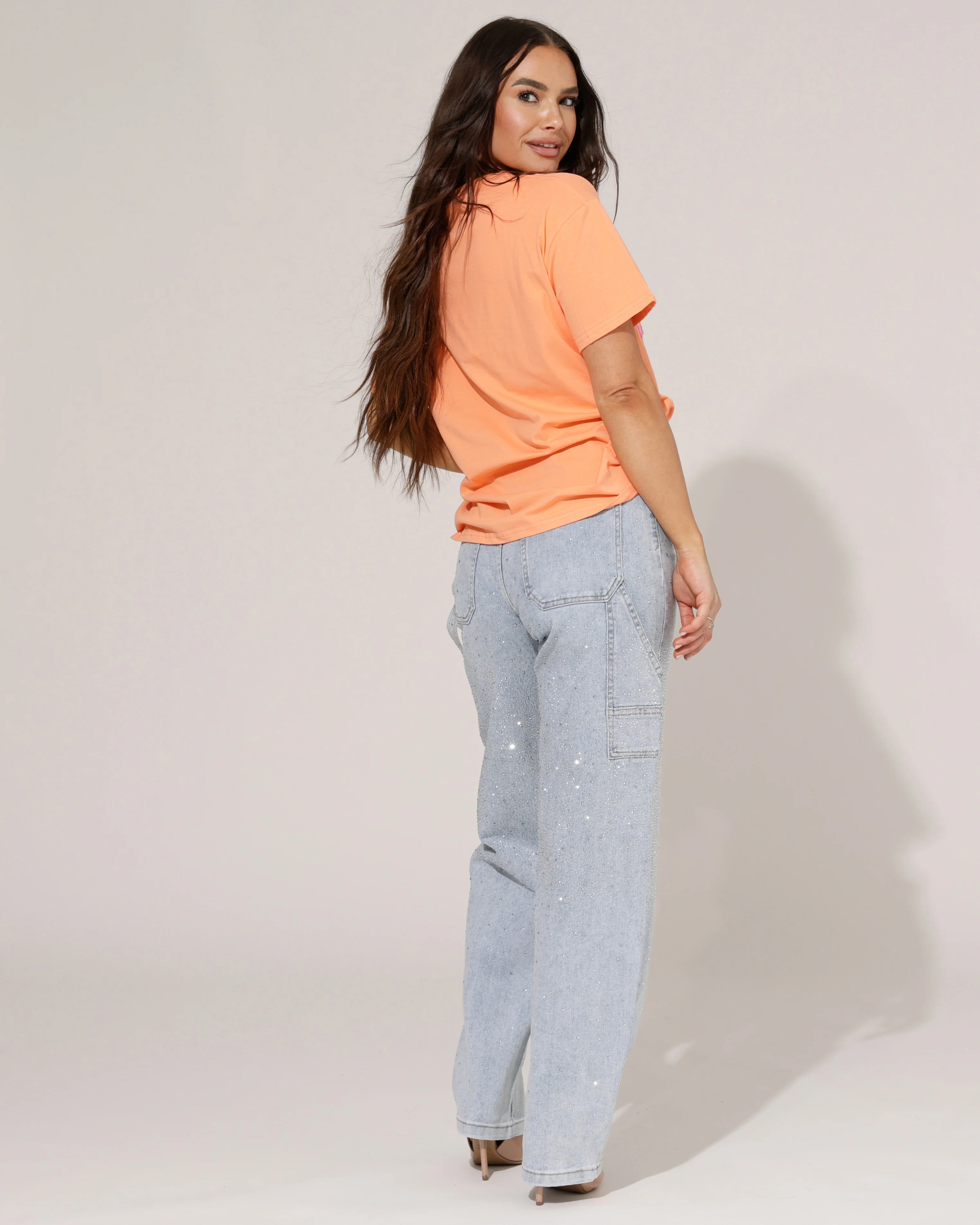 VS Miss | Barrel jeans strass Livy Lichtblauw - Image 2