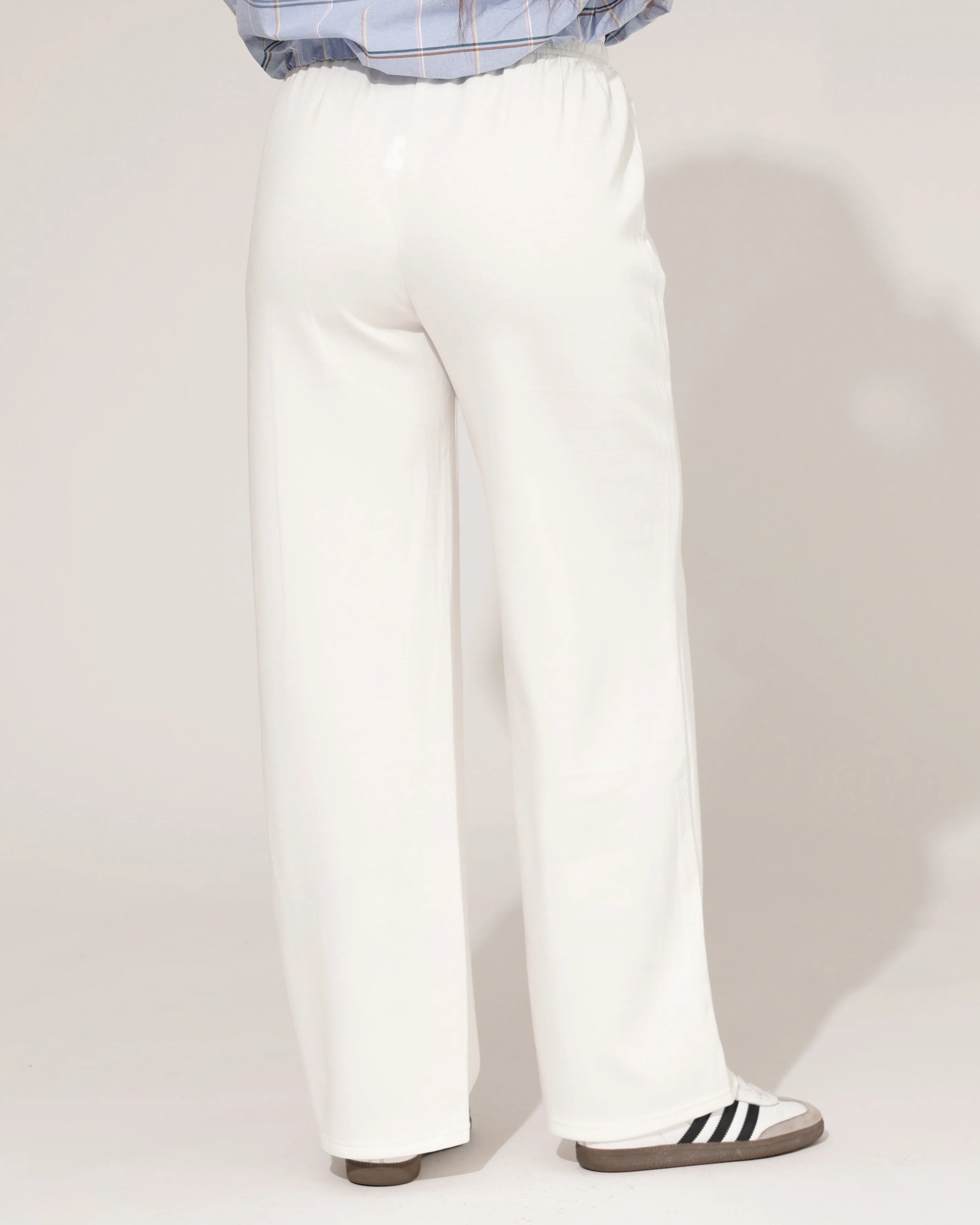 Wide leg broek Rozaly Roomwit - Image 2