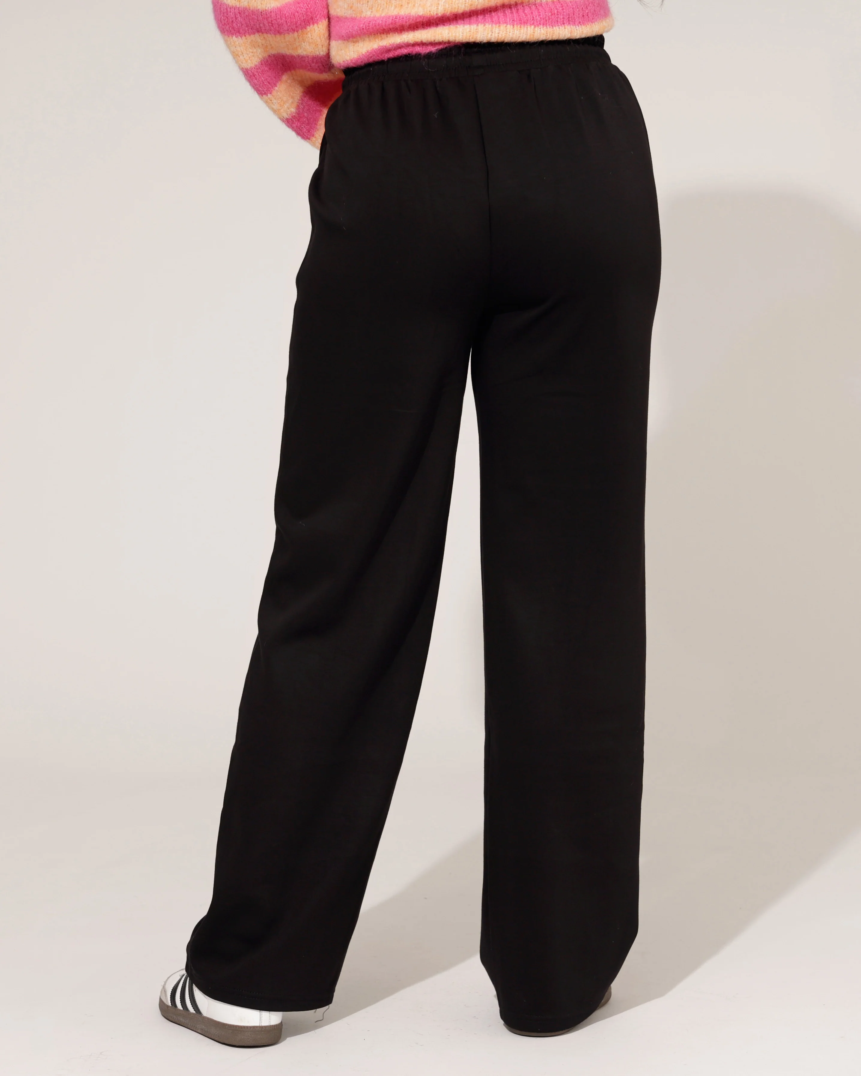 Wide leg broek Rozaly Zwart - Image 3