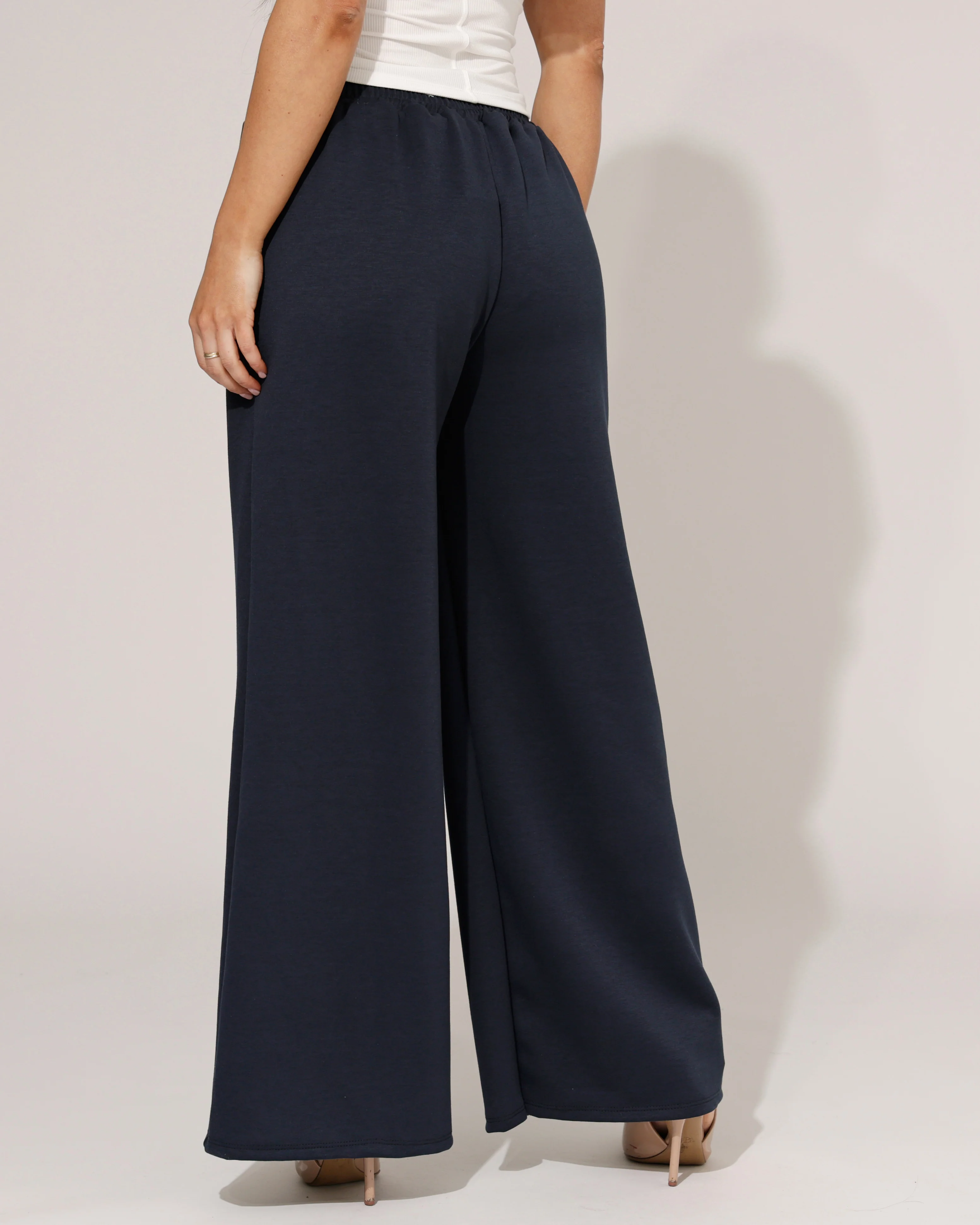 Wijde broek Mira Donkerblauw - Image 2