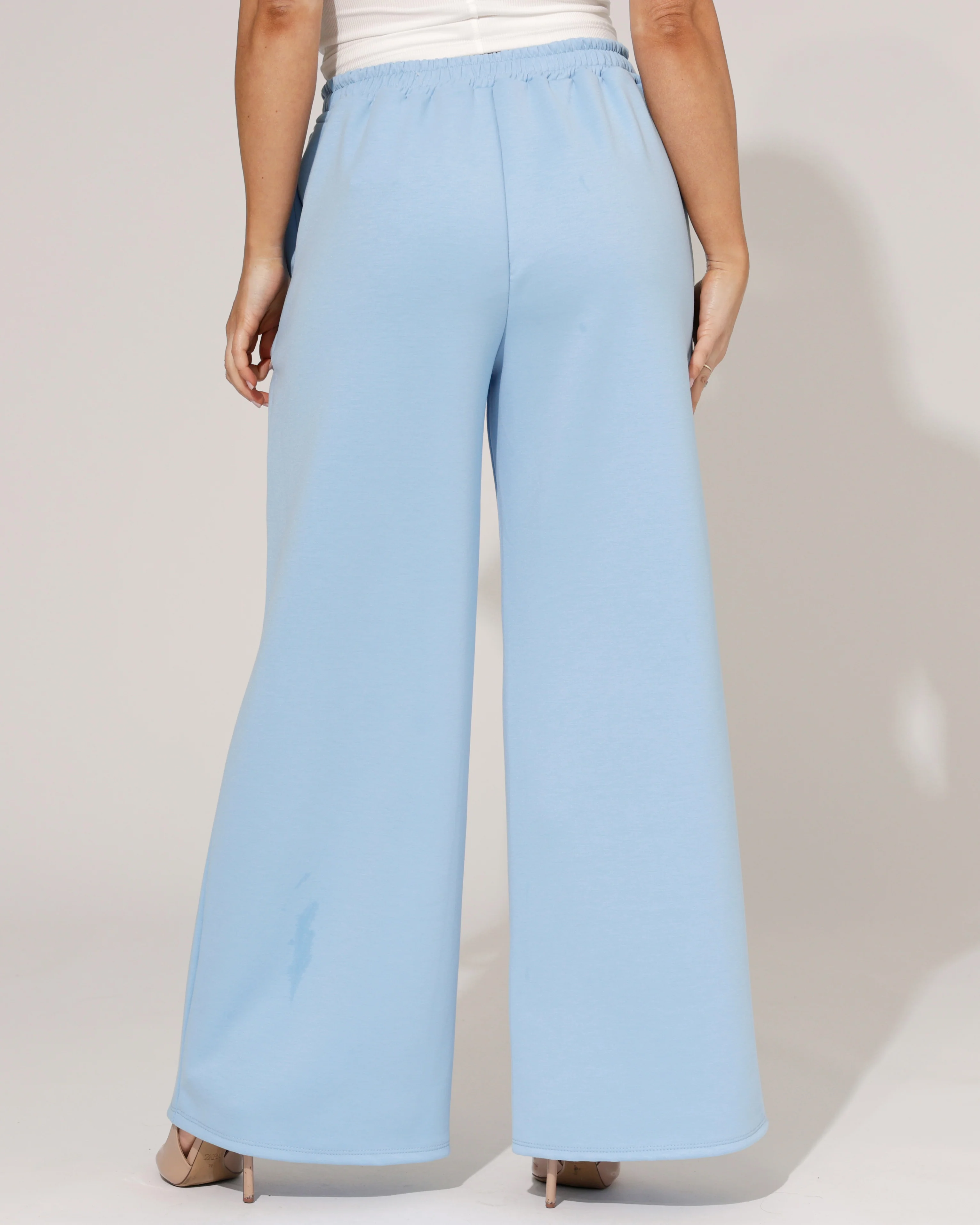 Wijde broek Mira Lichtblauw - Image 3