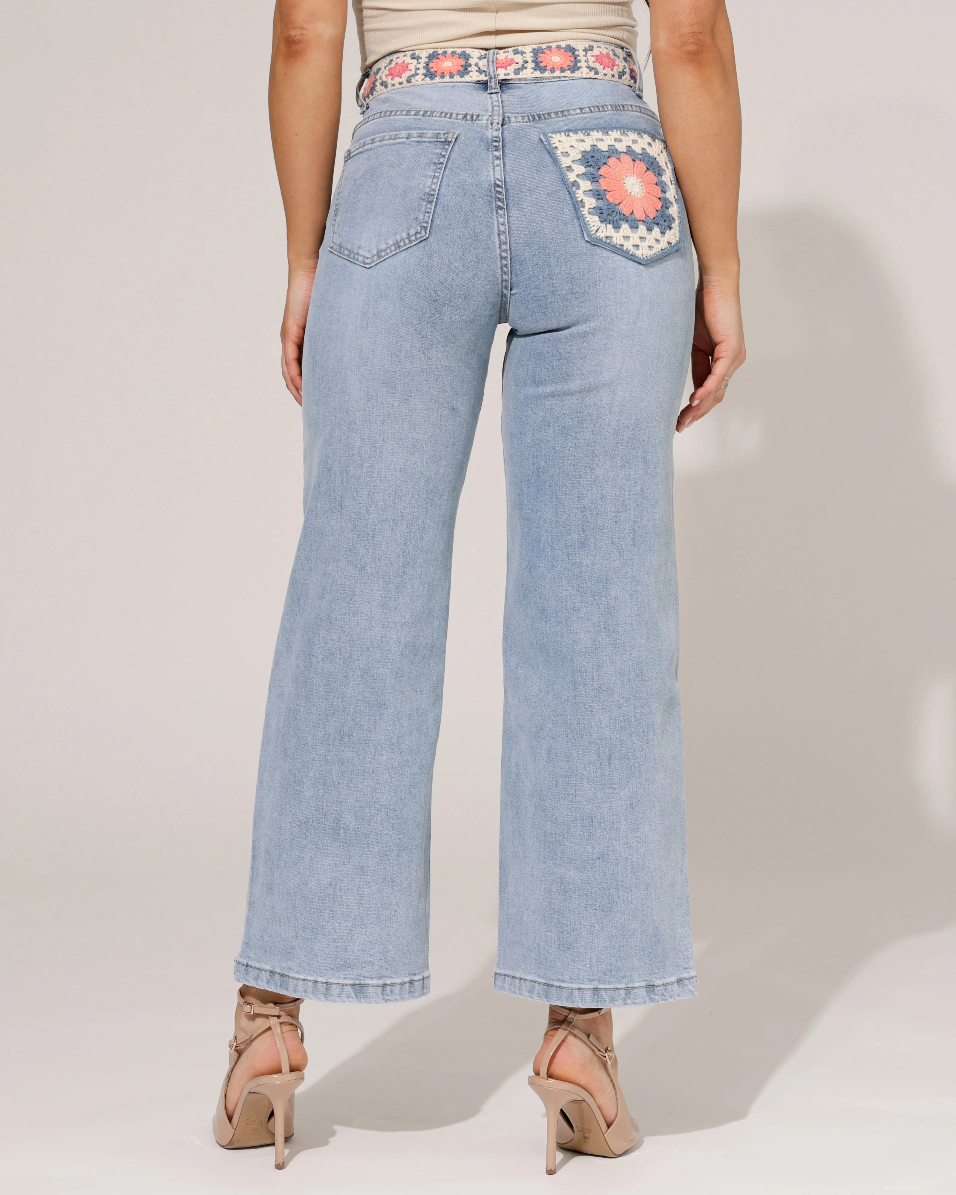 ZAC & ZOE | Wide leg jeans Nikky-N Lichtblauw - Image 3