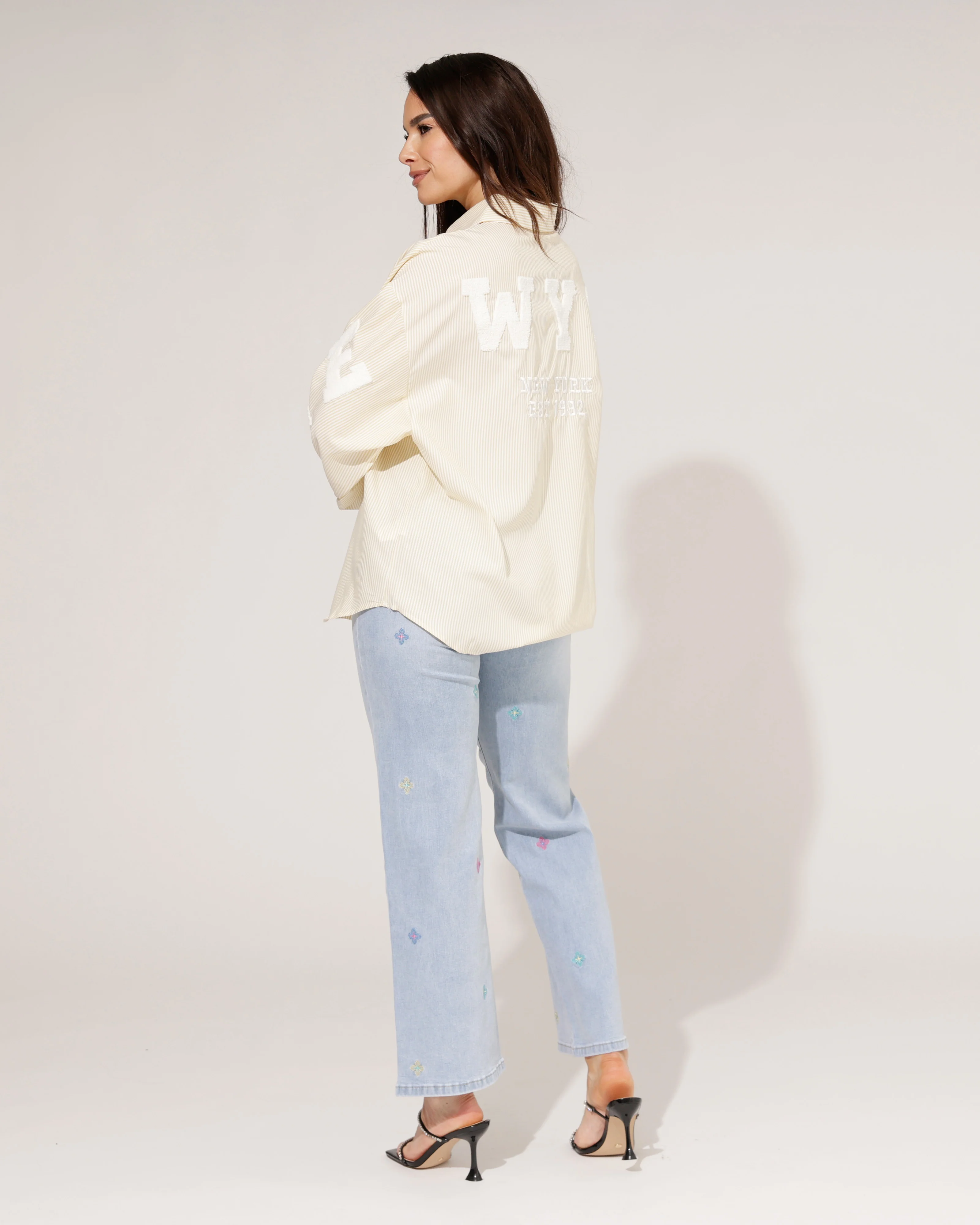 Zac & Zoe | Wide leg jeans Suzy Lichtblauw - Image 4